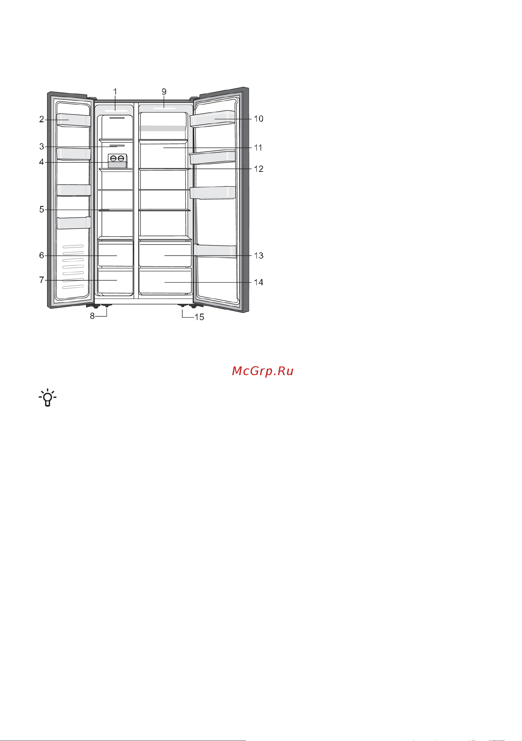 Gorenje NRR9185EAXL [15/36] Описание прибора
