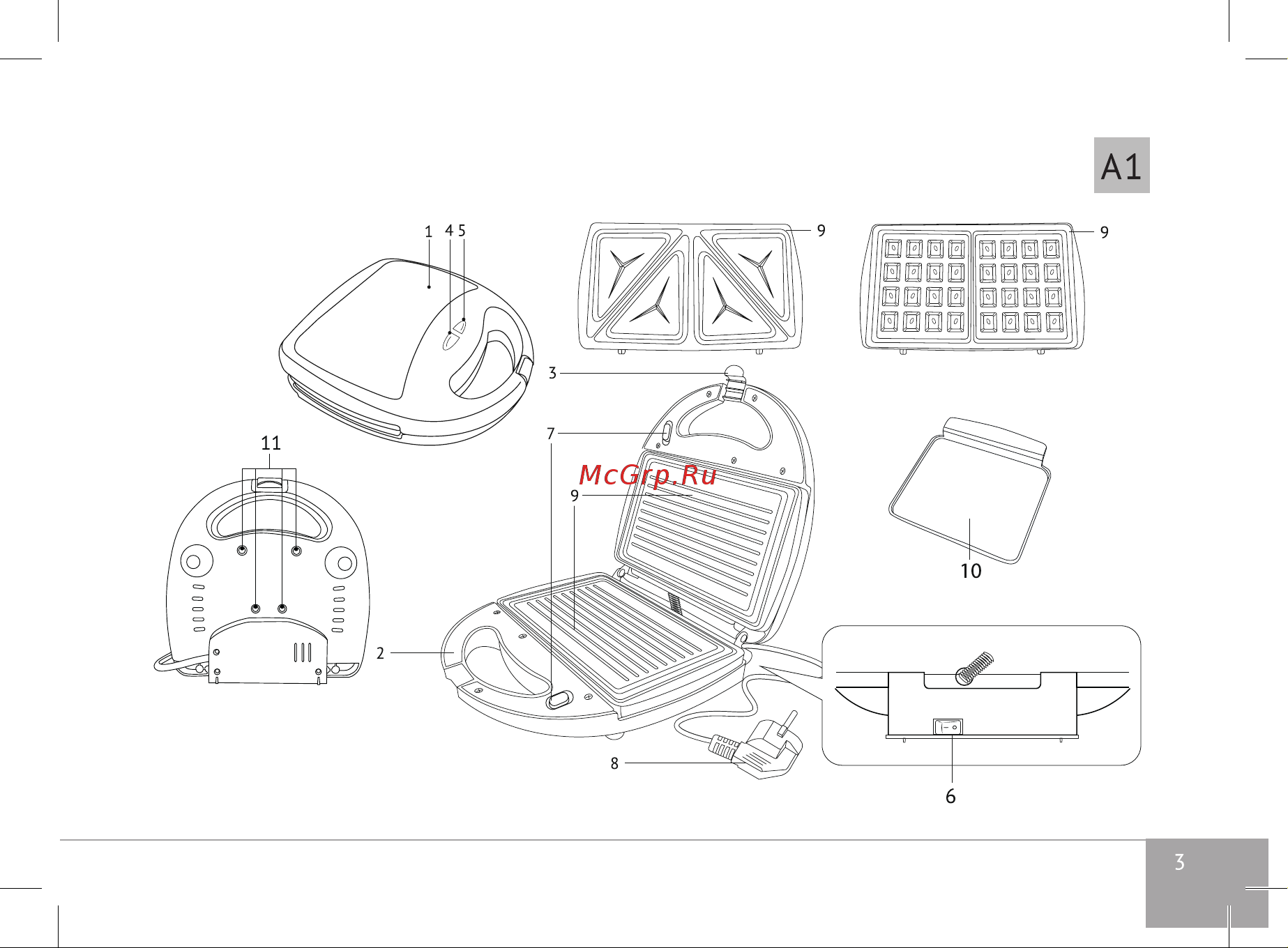 RED Solution RMB-M6011 Руководство по эксплуатации онлайн [3/28] 807013