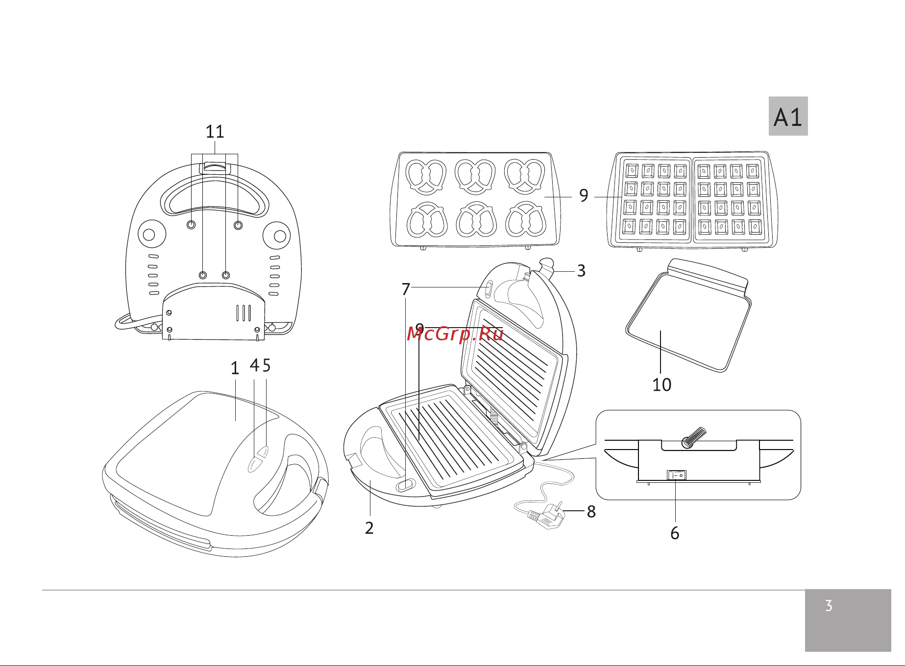 RED Solution RMB-M604 Руководство по эксплуатации онлайн [3/28] 807016