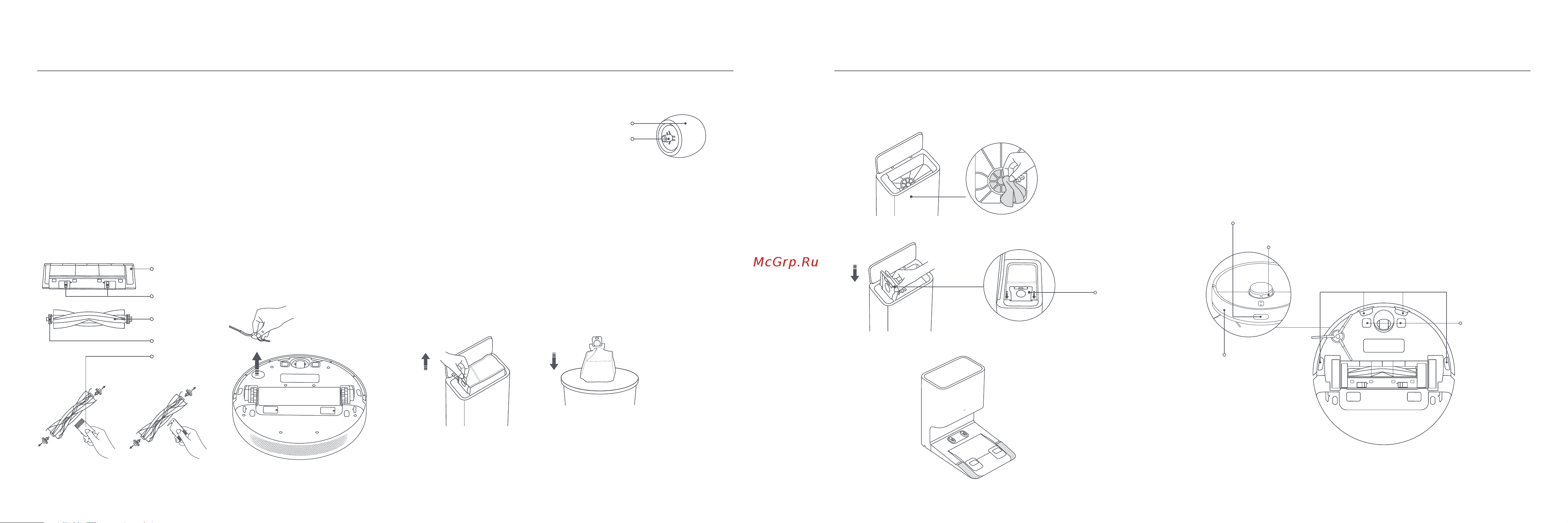 Xiaomi Robot Vacuum X10 EU [122/124] Skötsel och underhåll