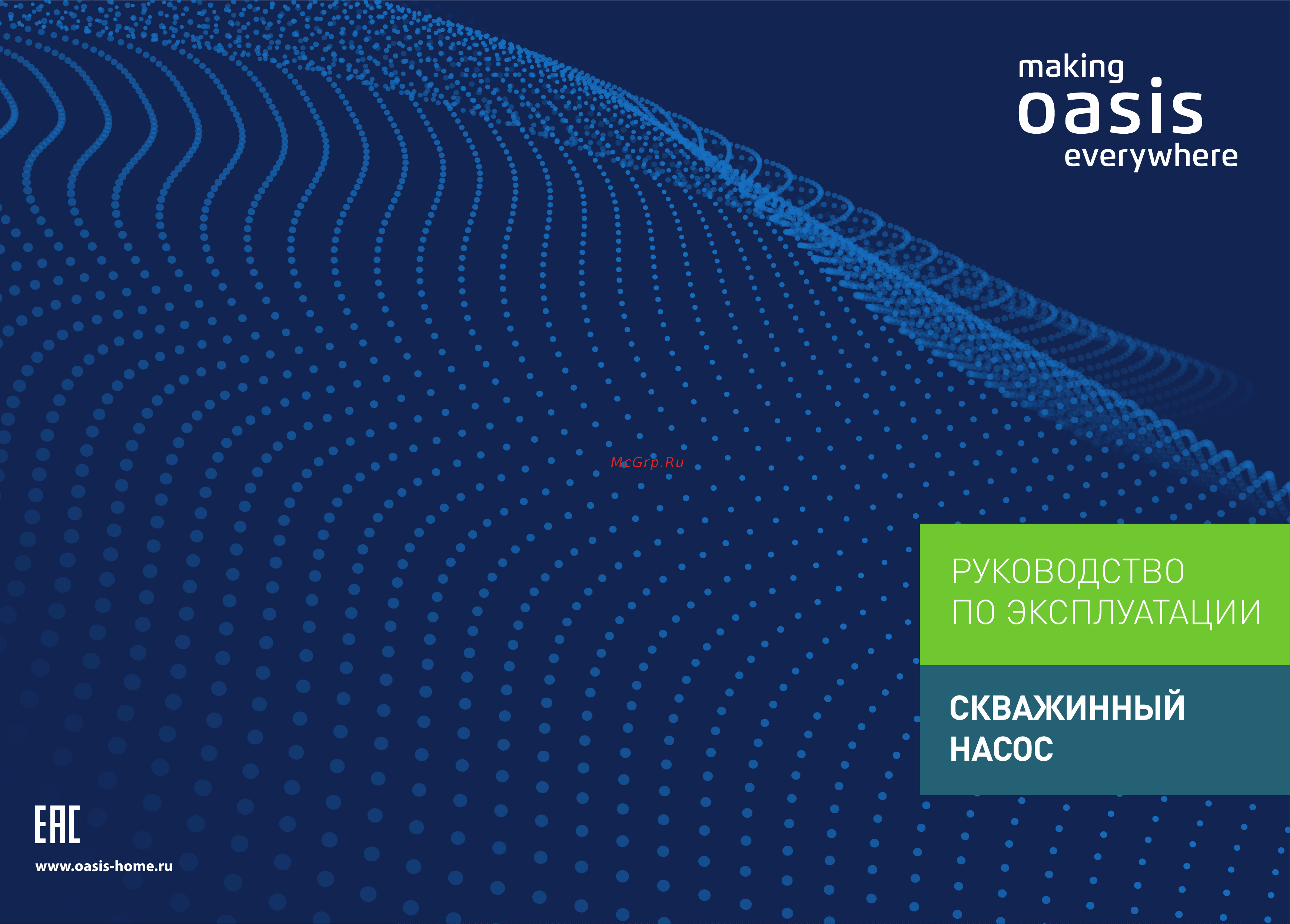 Oasis SN-90/65 Руководство по эксплуатации онлайн