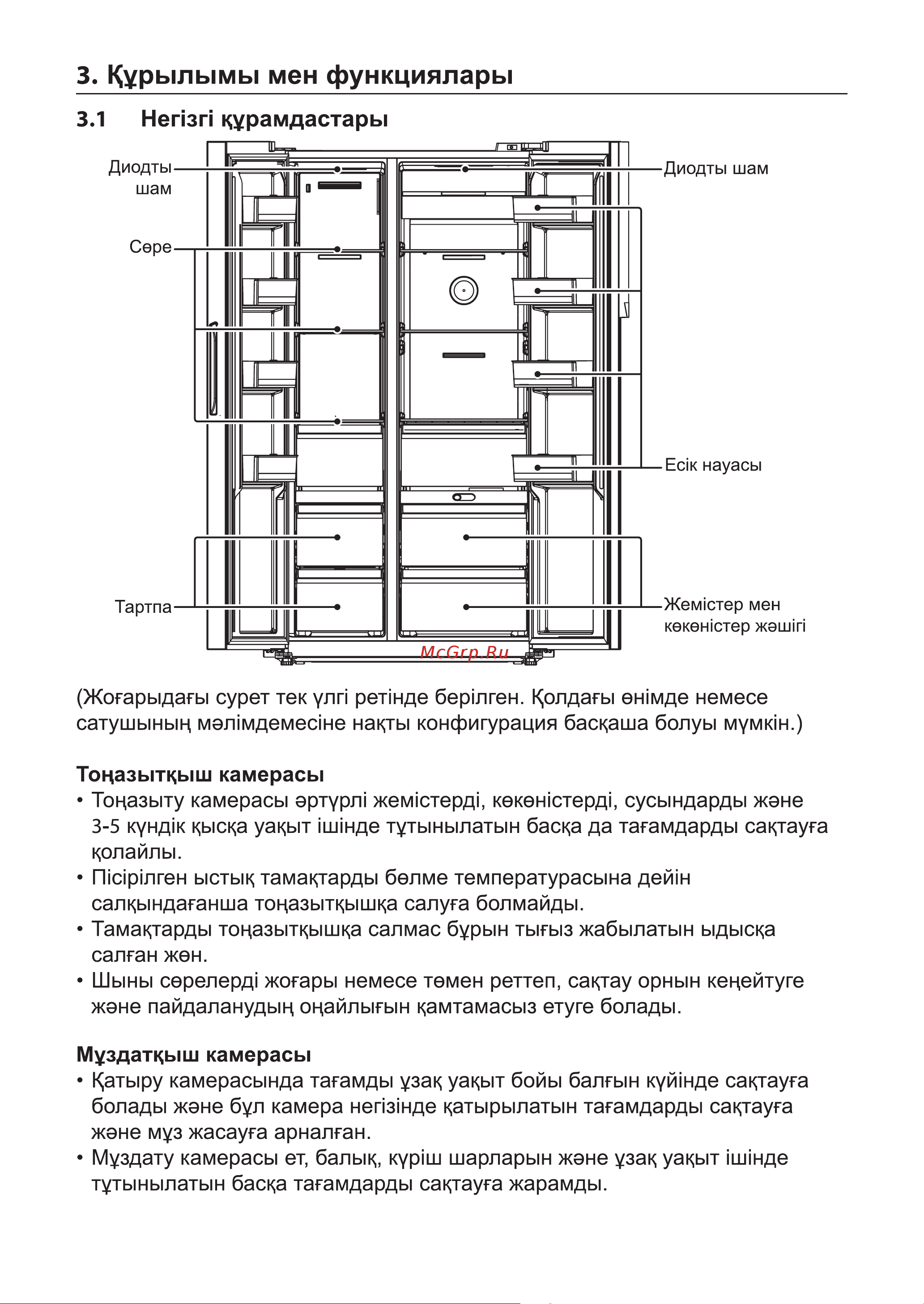 Toshiba GR-RS780WI-PMJ(06) Руководство по эксплуатации онлайн [149/187] 807375