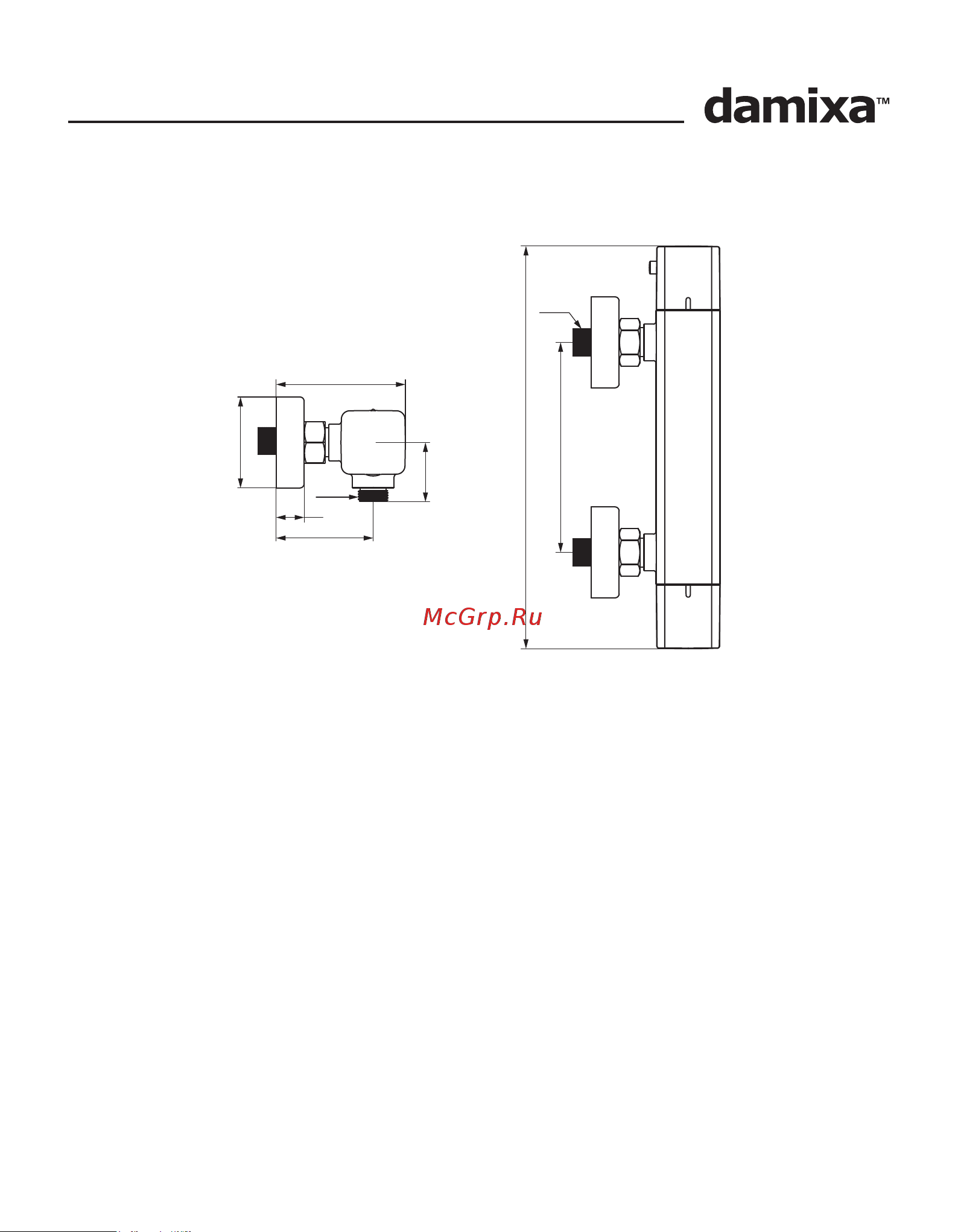 Damixa Gala хром 530210000 [13/16] Shower mixer with thermostat 536000000 536000300