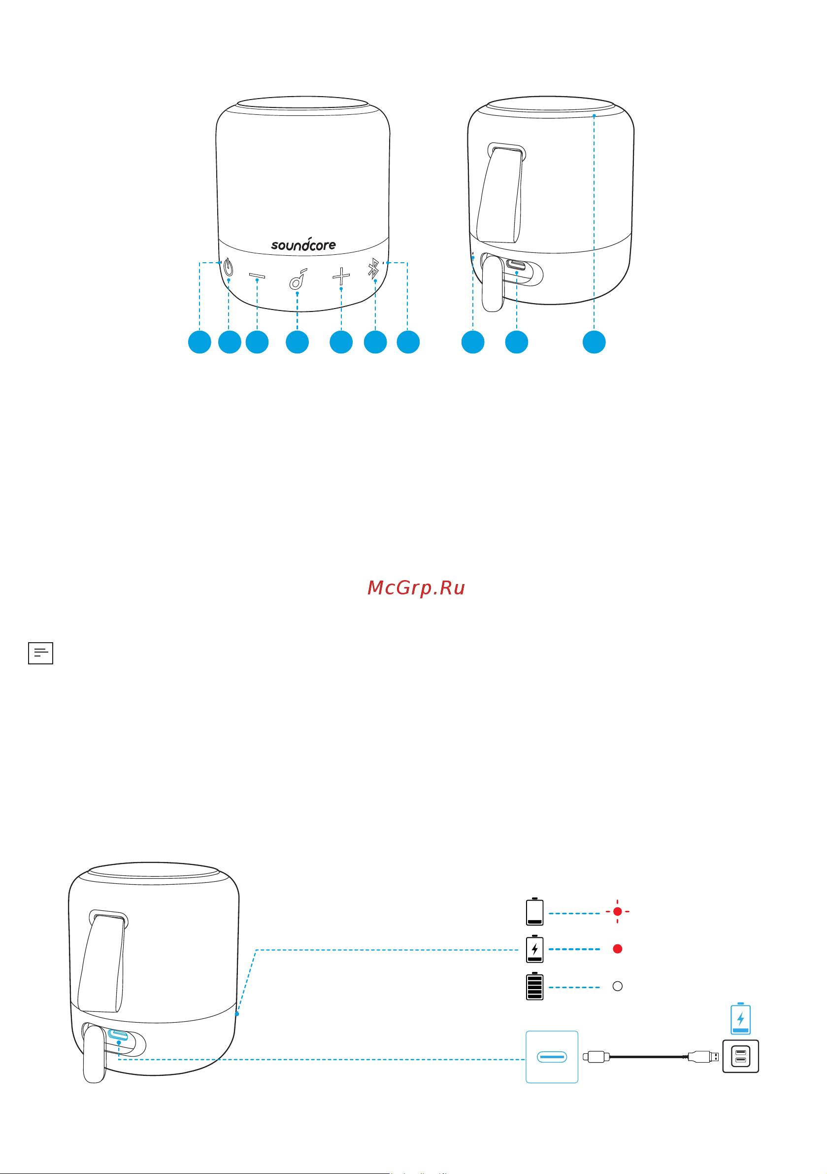 Anker SOUNDCORE Mini 3 Pro A3127 Black [75/128] Зарядка