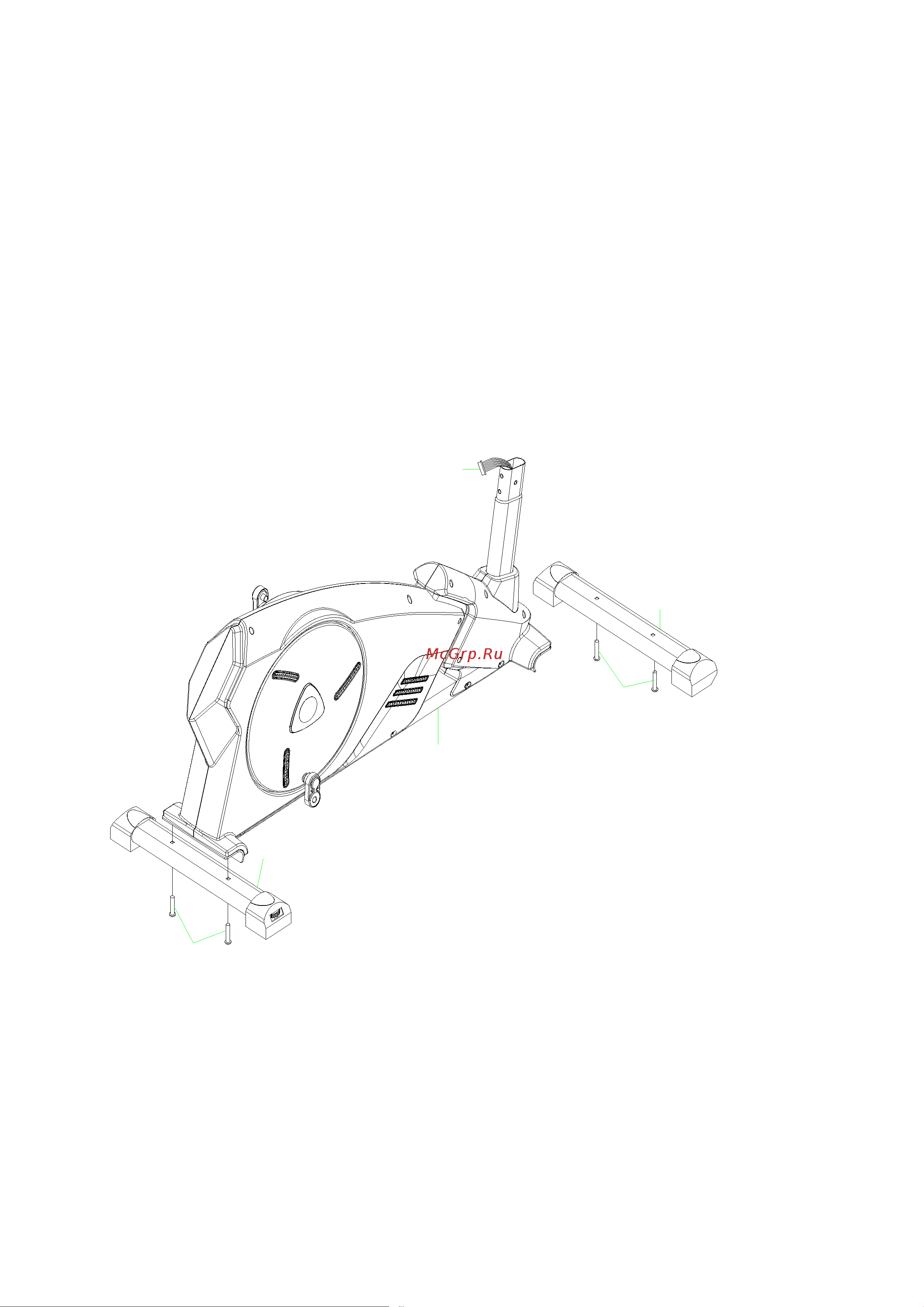 Carbon Fitness E907 [9/24] Сборка оборудования
