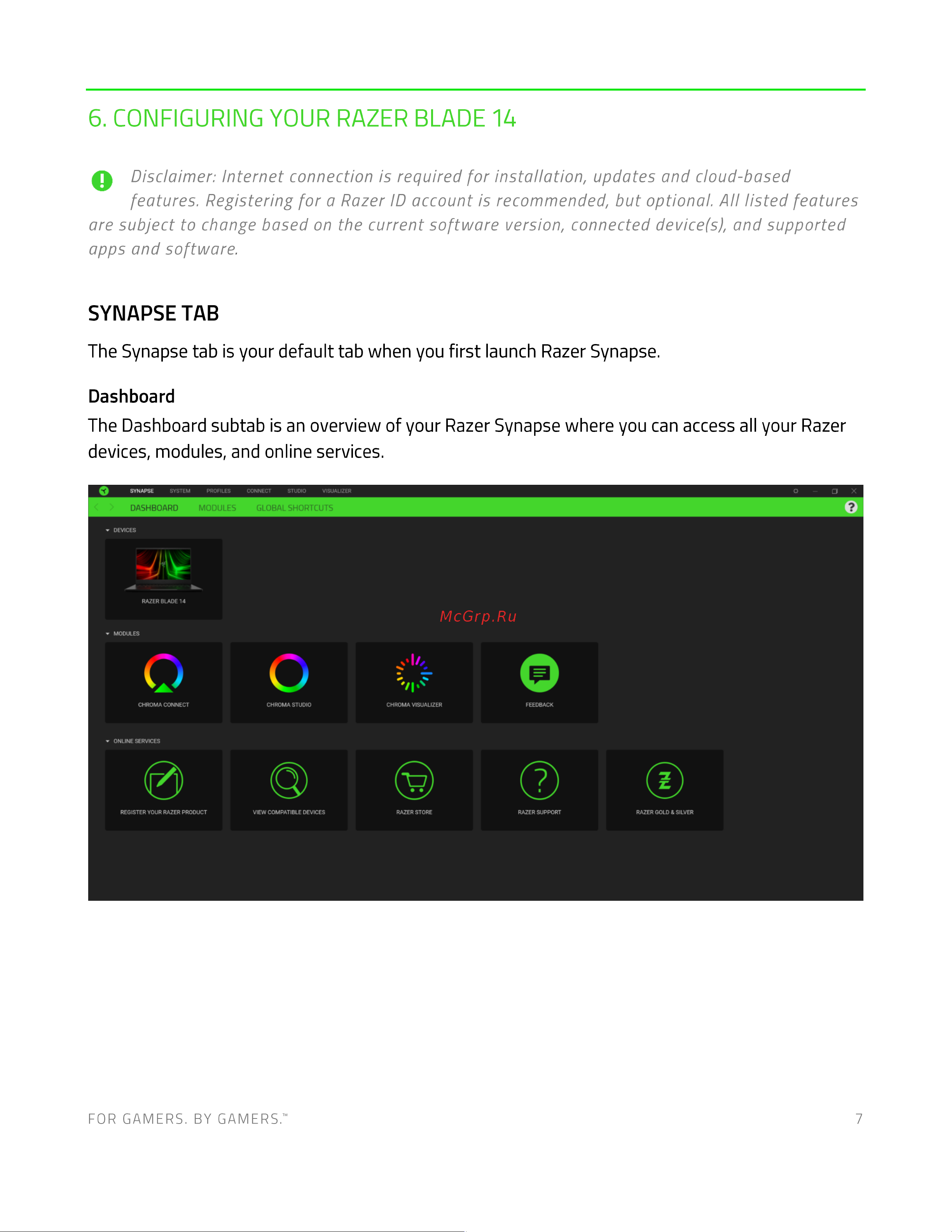 Razer Blade 14 P8-NT (RZ09-0427NEA3-R3E1) Руководство по эксплуатации онлайн [8/25] 807646