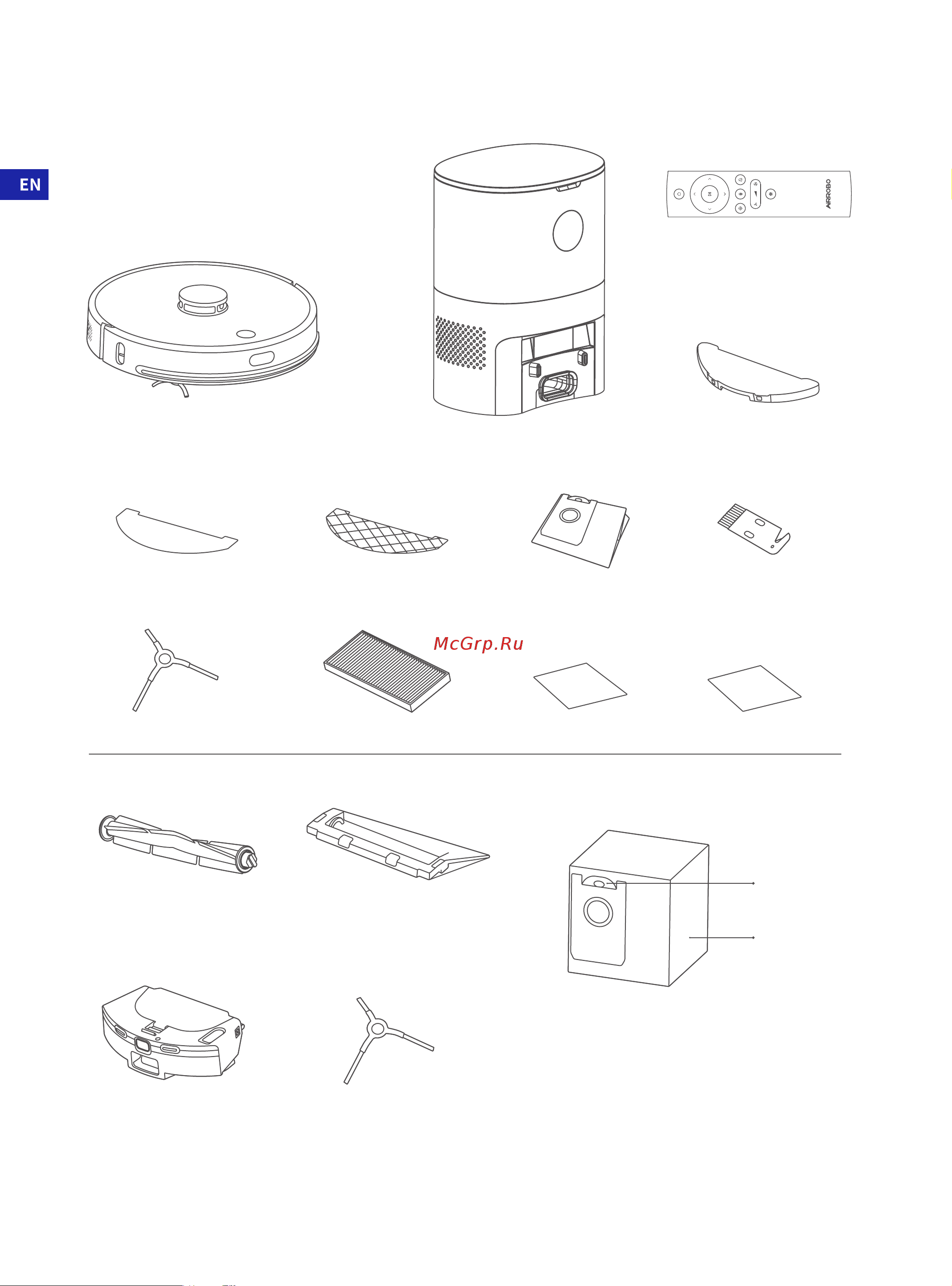Airrobo T10+ [4/87] Packing list