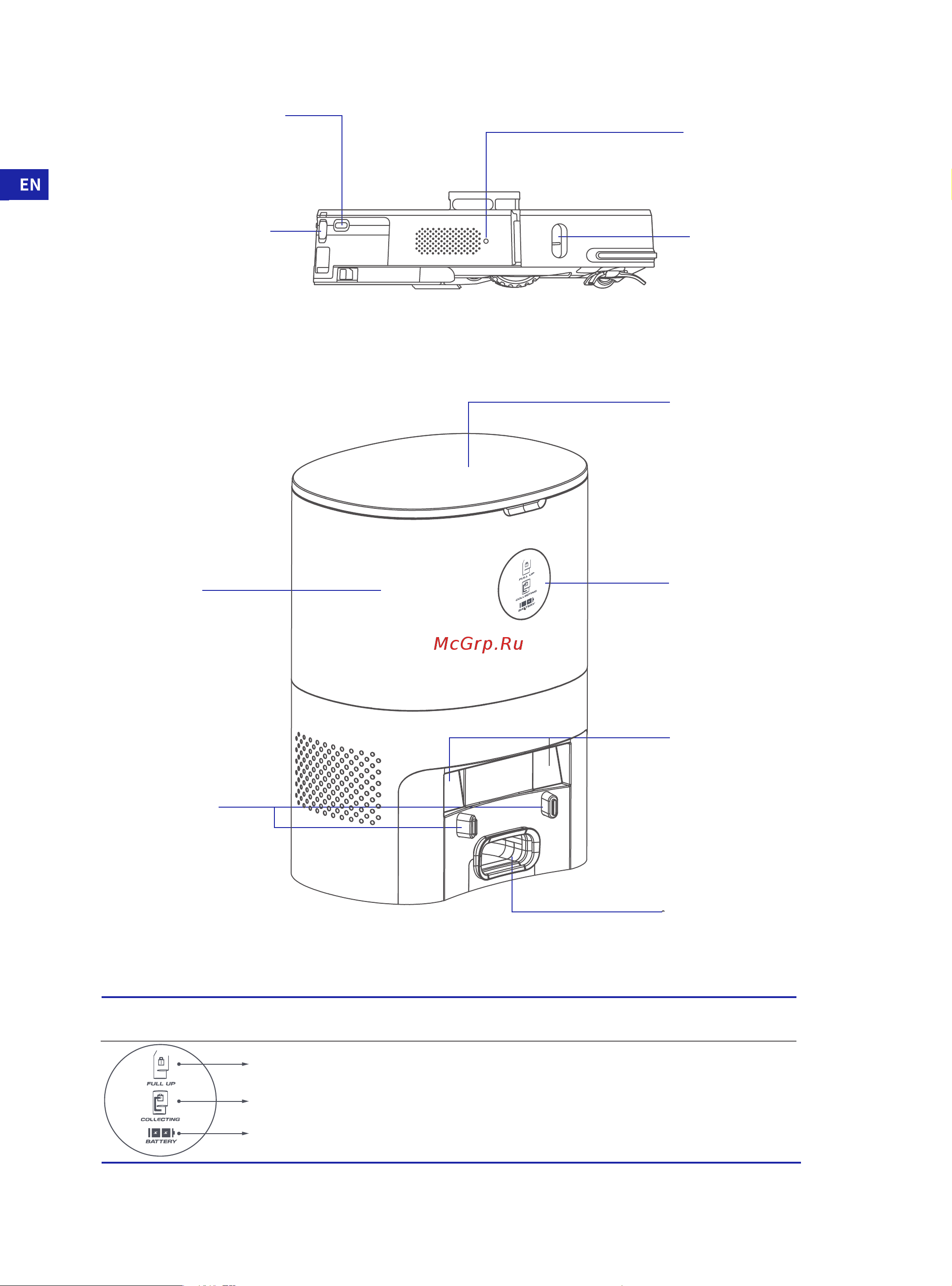 Airrobo T10+ [6/87] Automatic dirt disposal and charging base