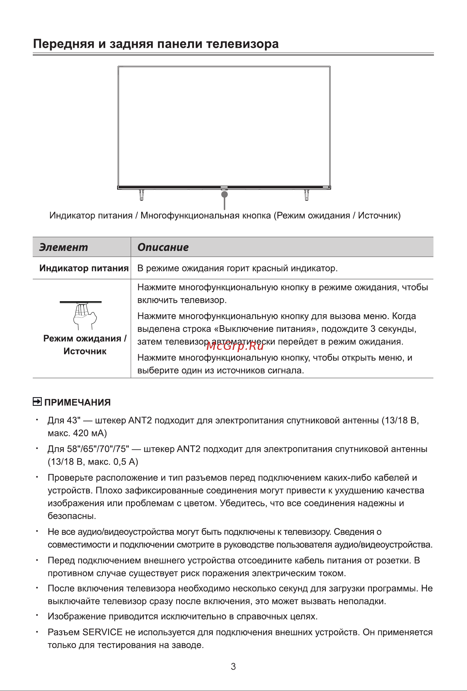 Hisense 75A6K Руководство по эксплуатации онлайн [11/22] 807698