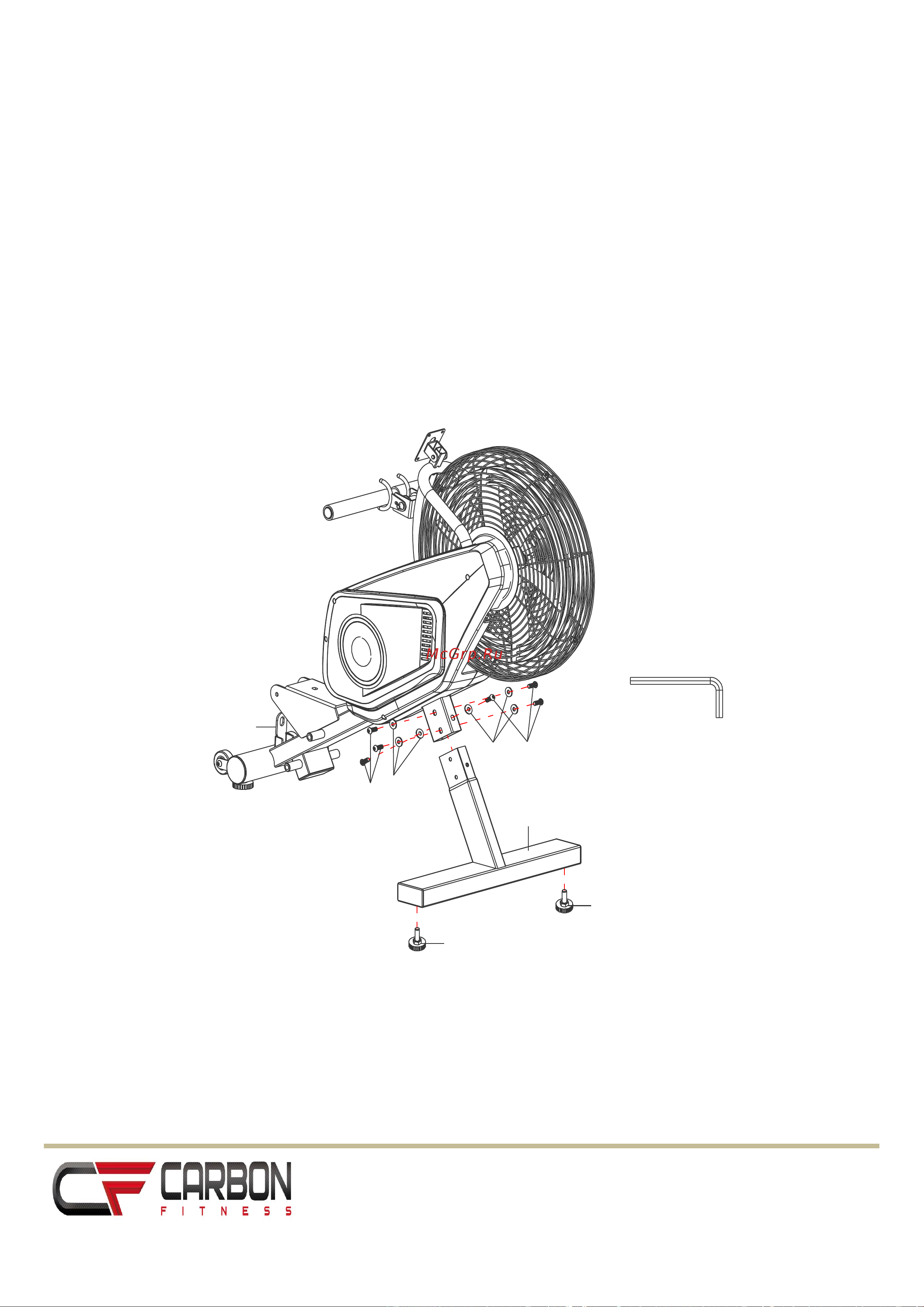 Carbon Fitness R808 [14/23] Сборка оборудования