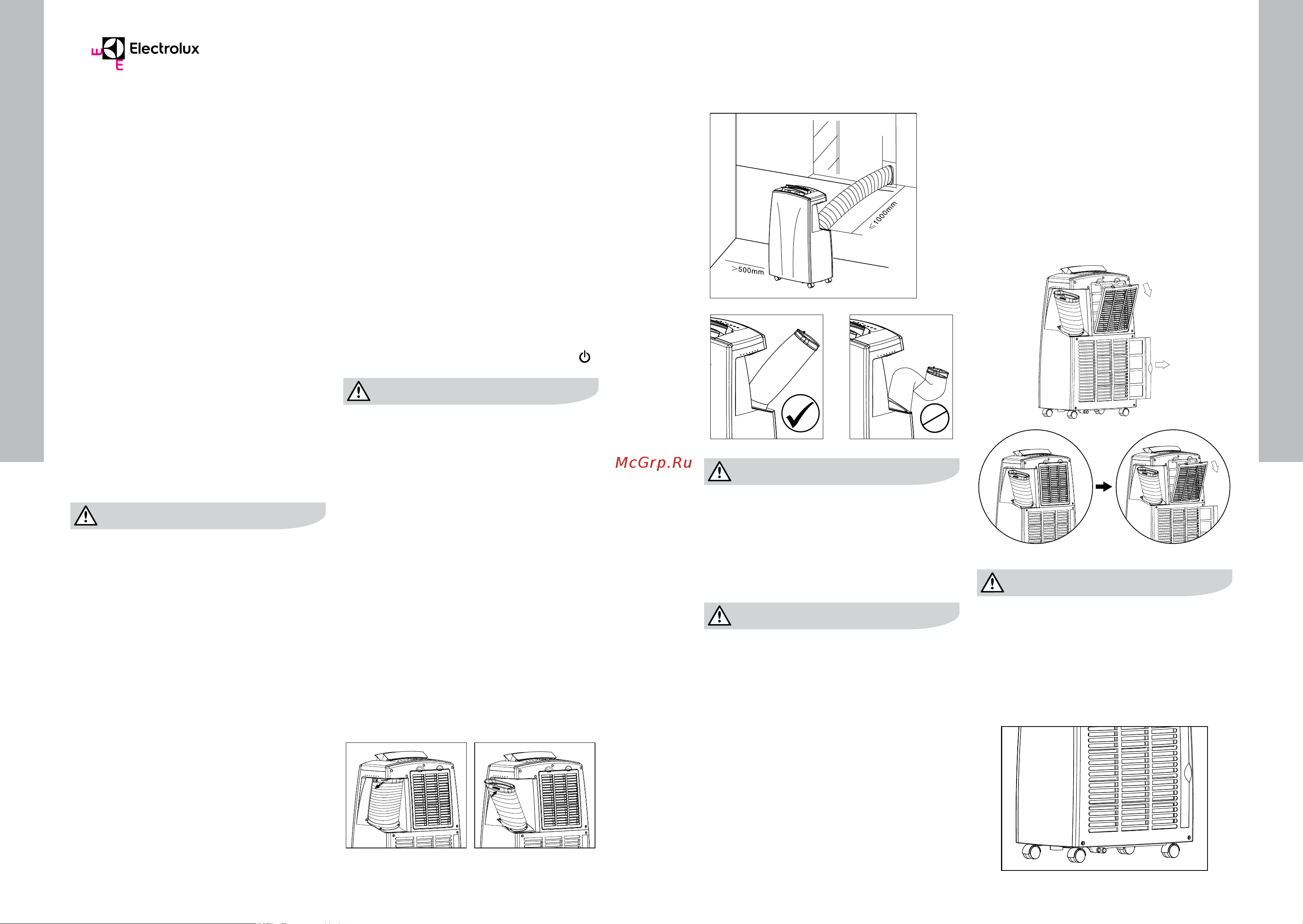 Electrolux ЕАСМ - 16 НР/N3 [4/17] Эксплуатация кондиционера