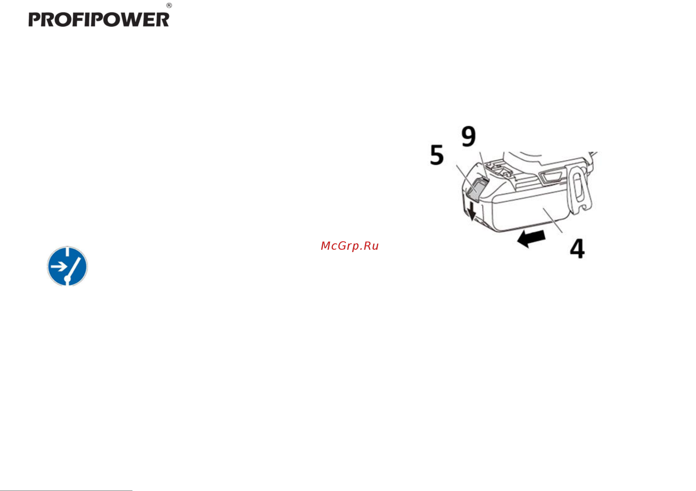 ProfiPower MKDTD-18V Руководство по эксплуатации онлайн [9/22] 807902