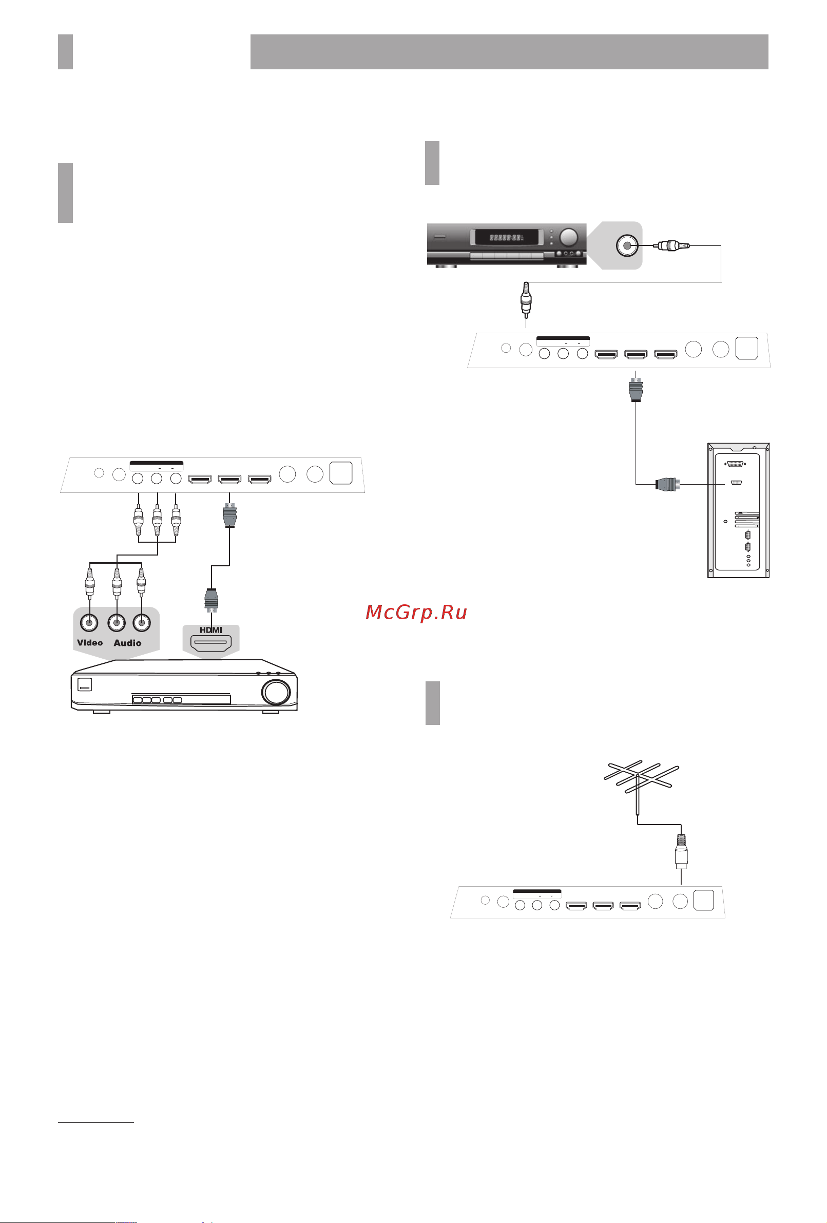 BBK 40LEM-1007/FTS2C [5/8] Подключение