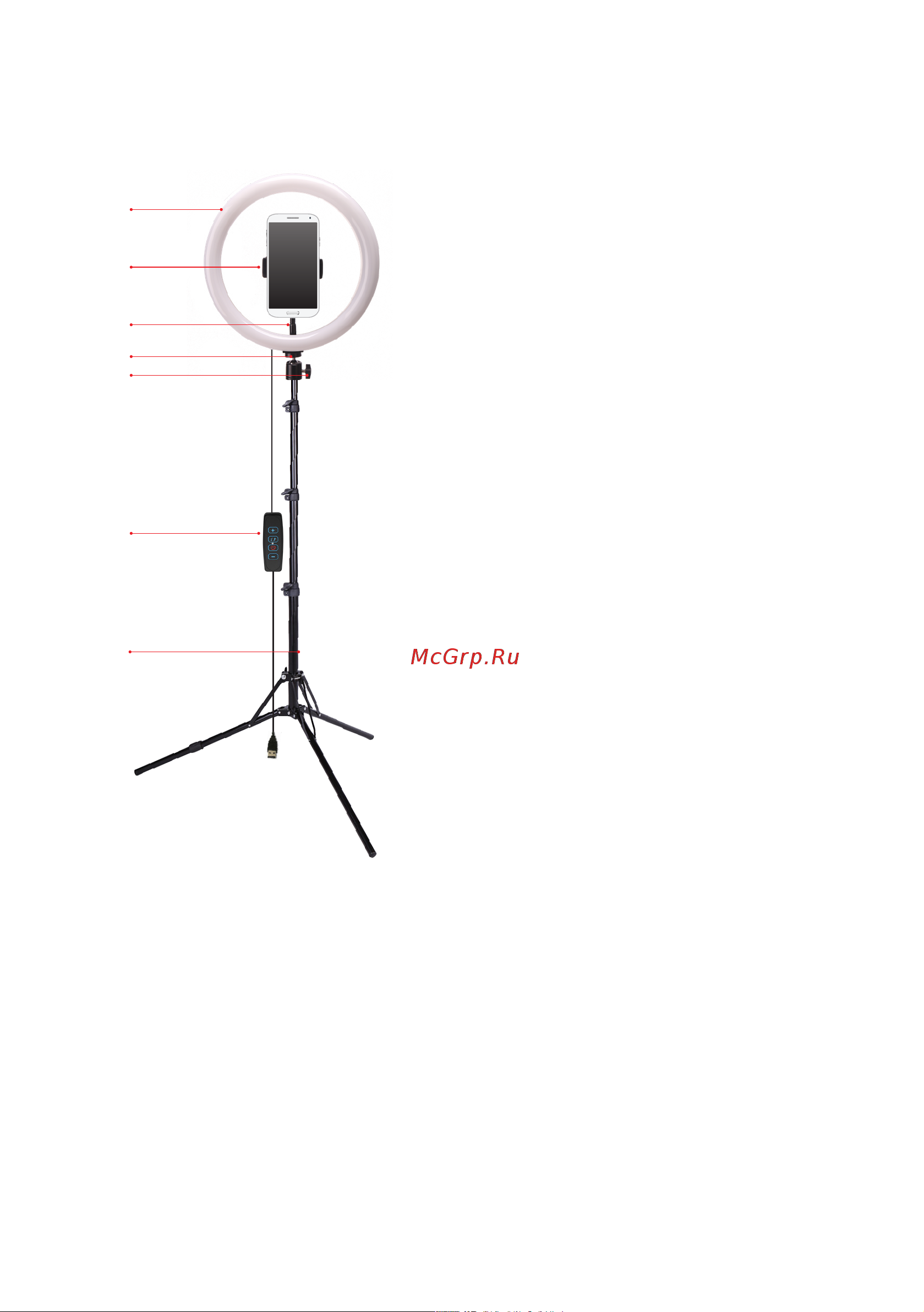 Rekam RL-31 LED 190 Kit Руководство по эксплуатации онлайн