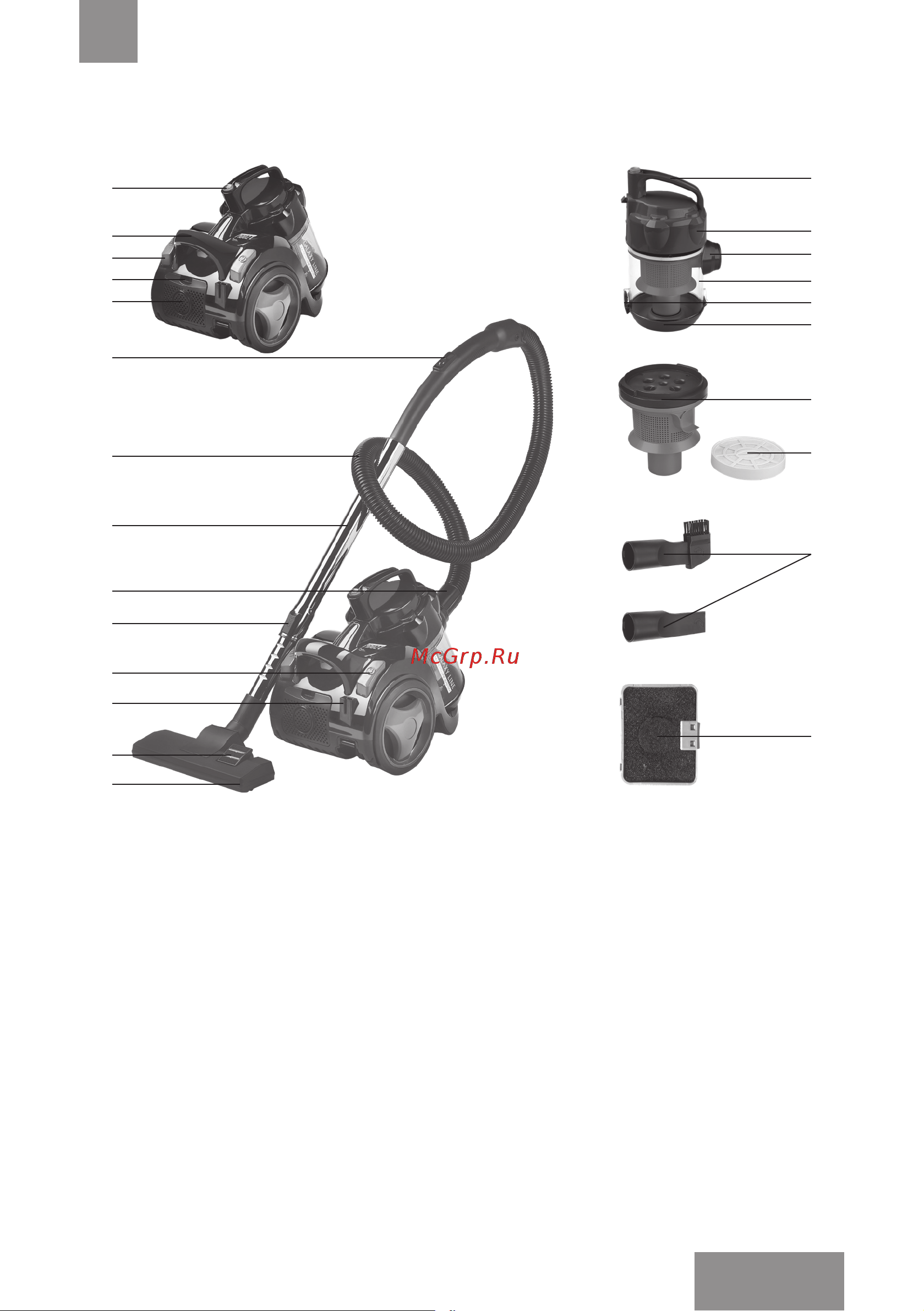 Galaxy Line GL6251 [19/26] Электр құралының атқарымдық элементтерi