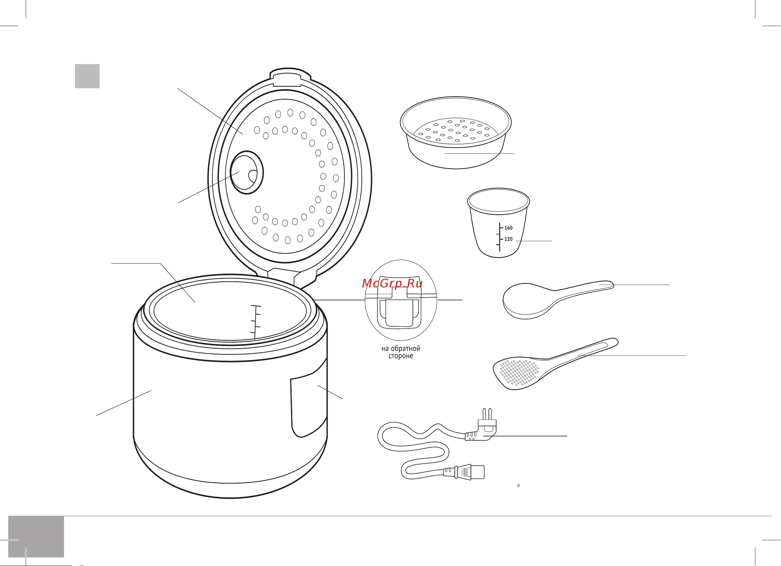 RED Solution SkyCooker RMC-M227S Руководство по эксплуатации онлайн [4/18] 807988