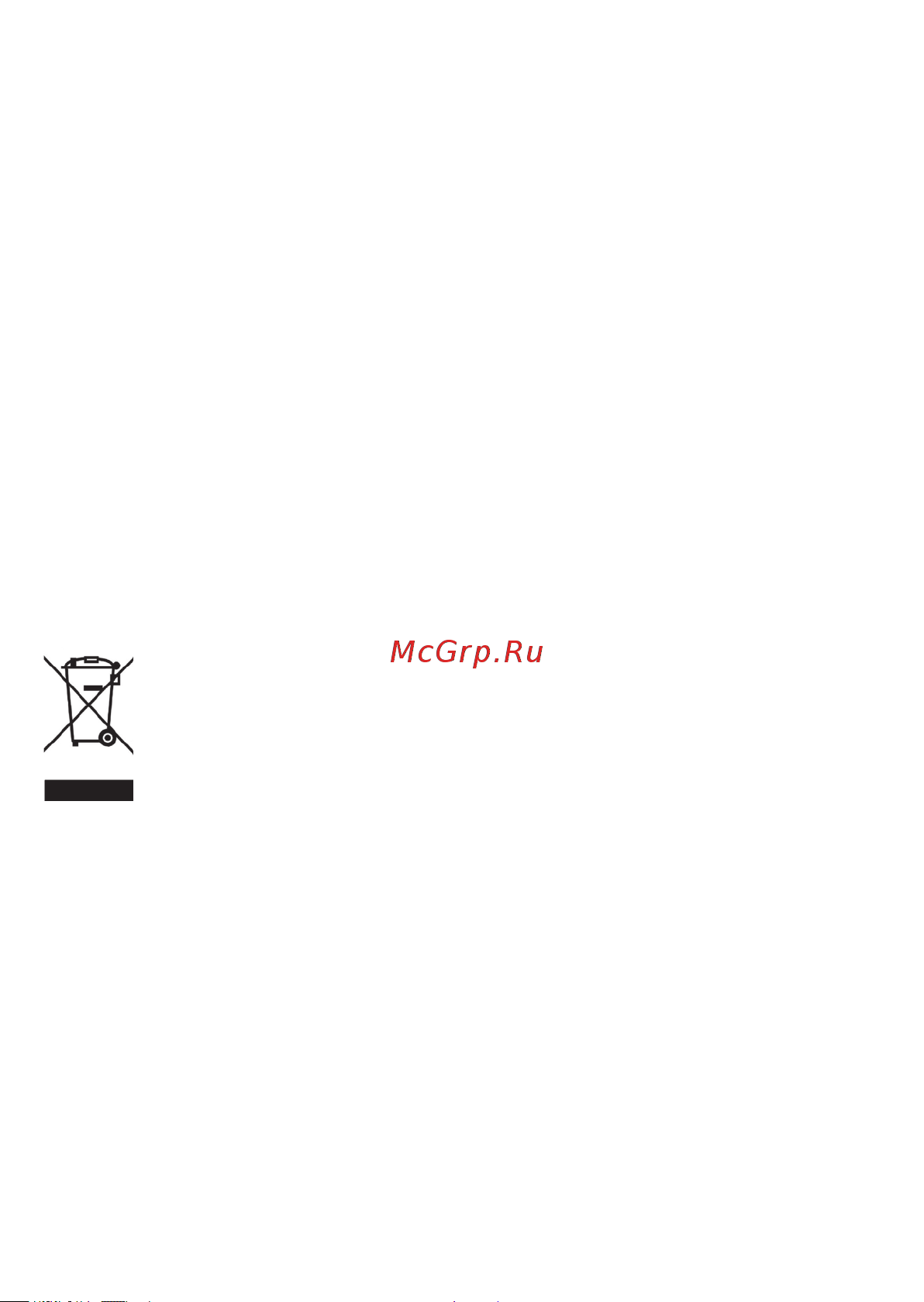 Accesstyle MG23D100B [50/56] Correct disposal of this product