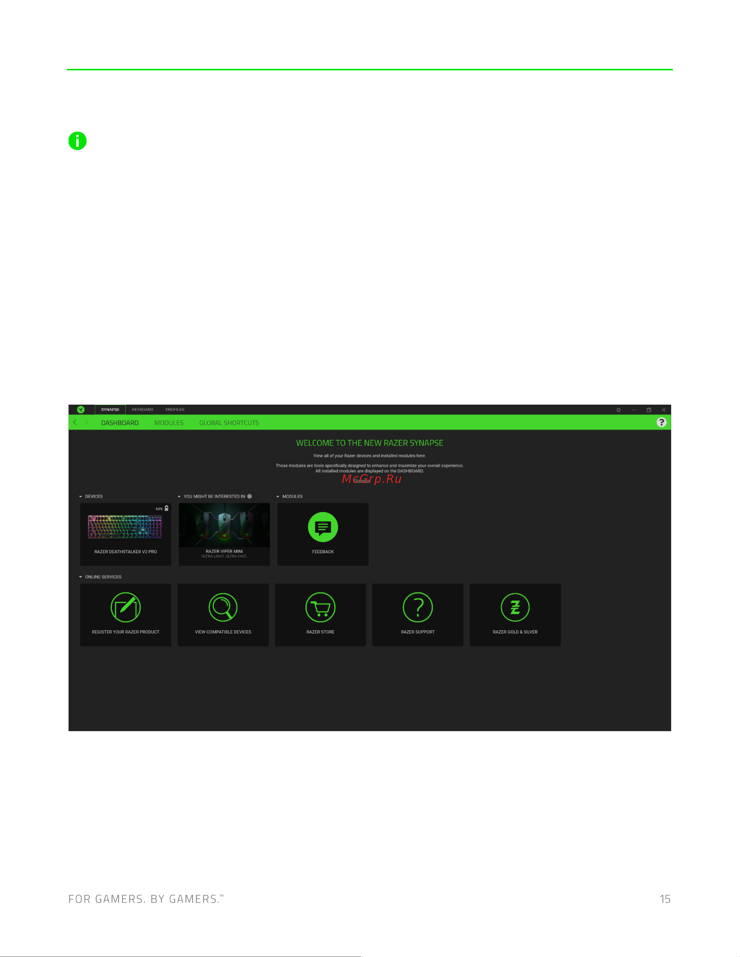 Razer Deathstalker V2 Pro черный (RZ03-04360800-R3R1) [16/32] Настройка вашей клавиатуры razer помощью razer synapse 3