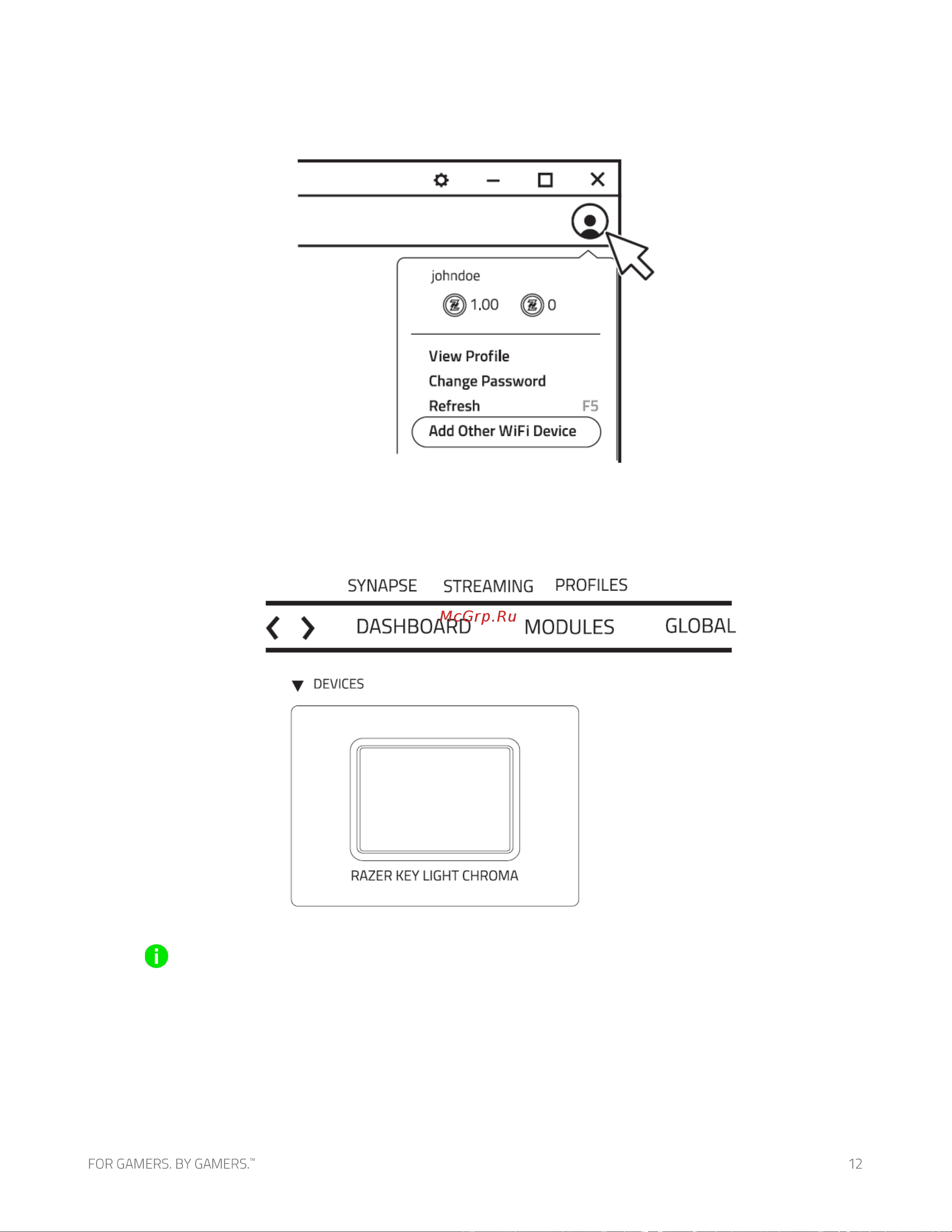Razer Key Light Chroma (RZ19-04120100-R3M1) Руководство по эксплуатации онлайн [13/28] 808052