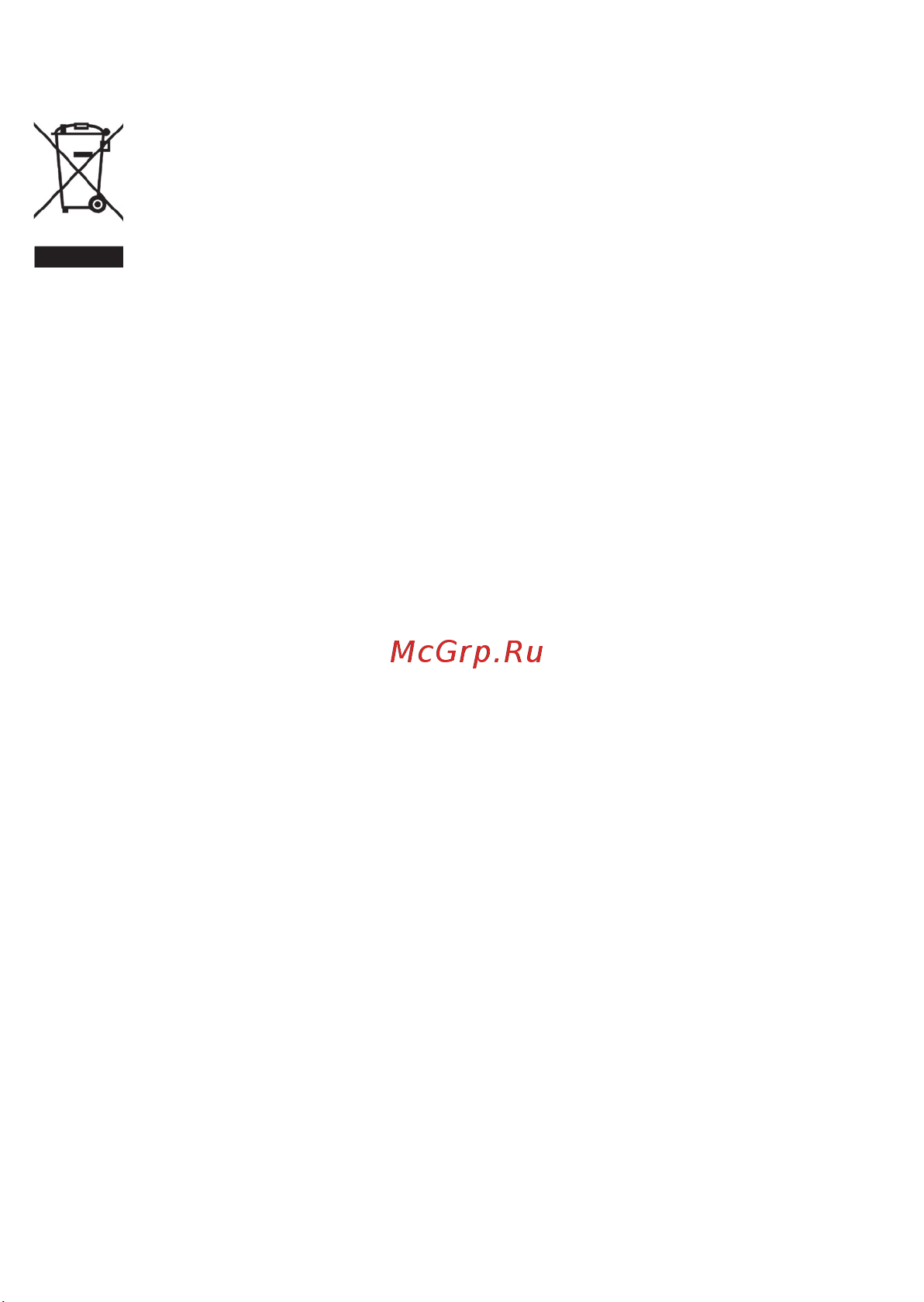 Accesstyle MG30D100B [49/52] Correct disposal of this product