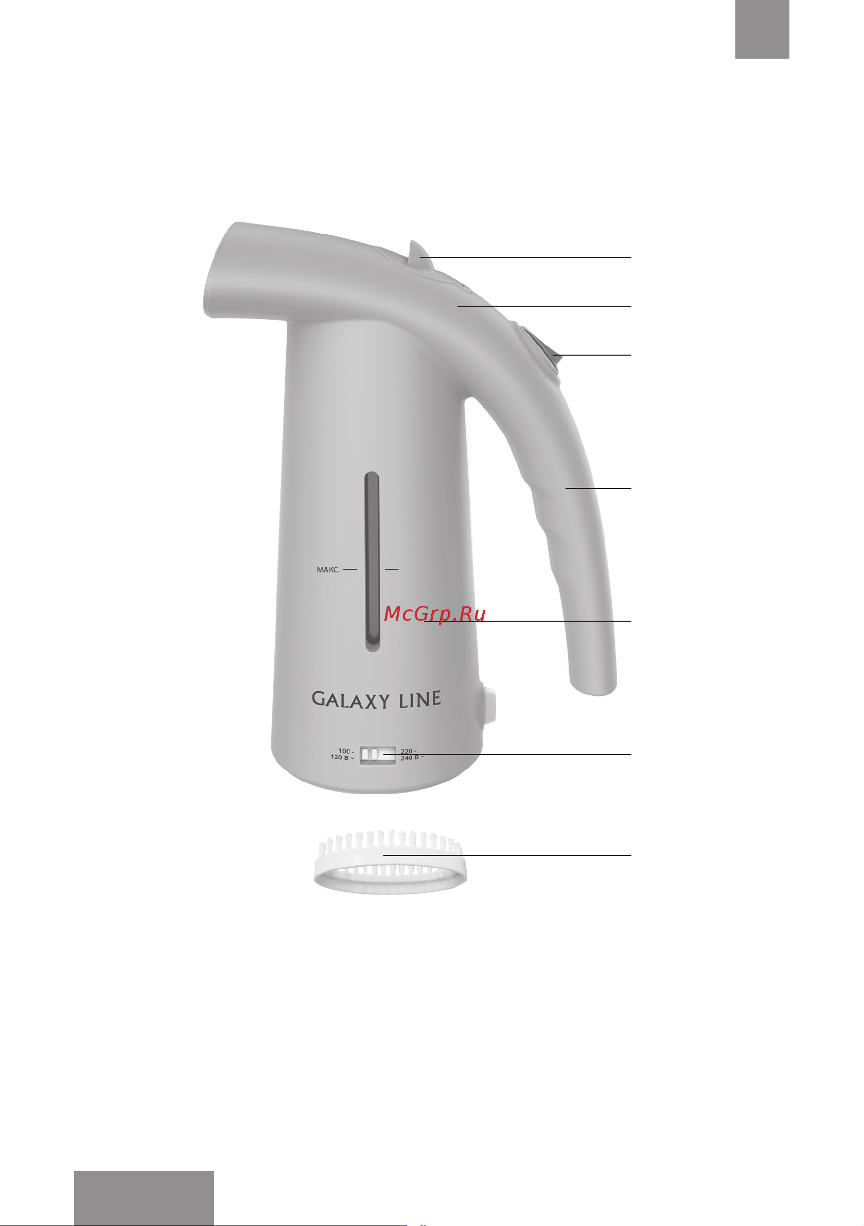 Galaxy Line GL6196 [8/26] Функциональные элементы электроприбора