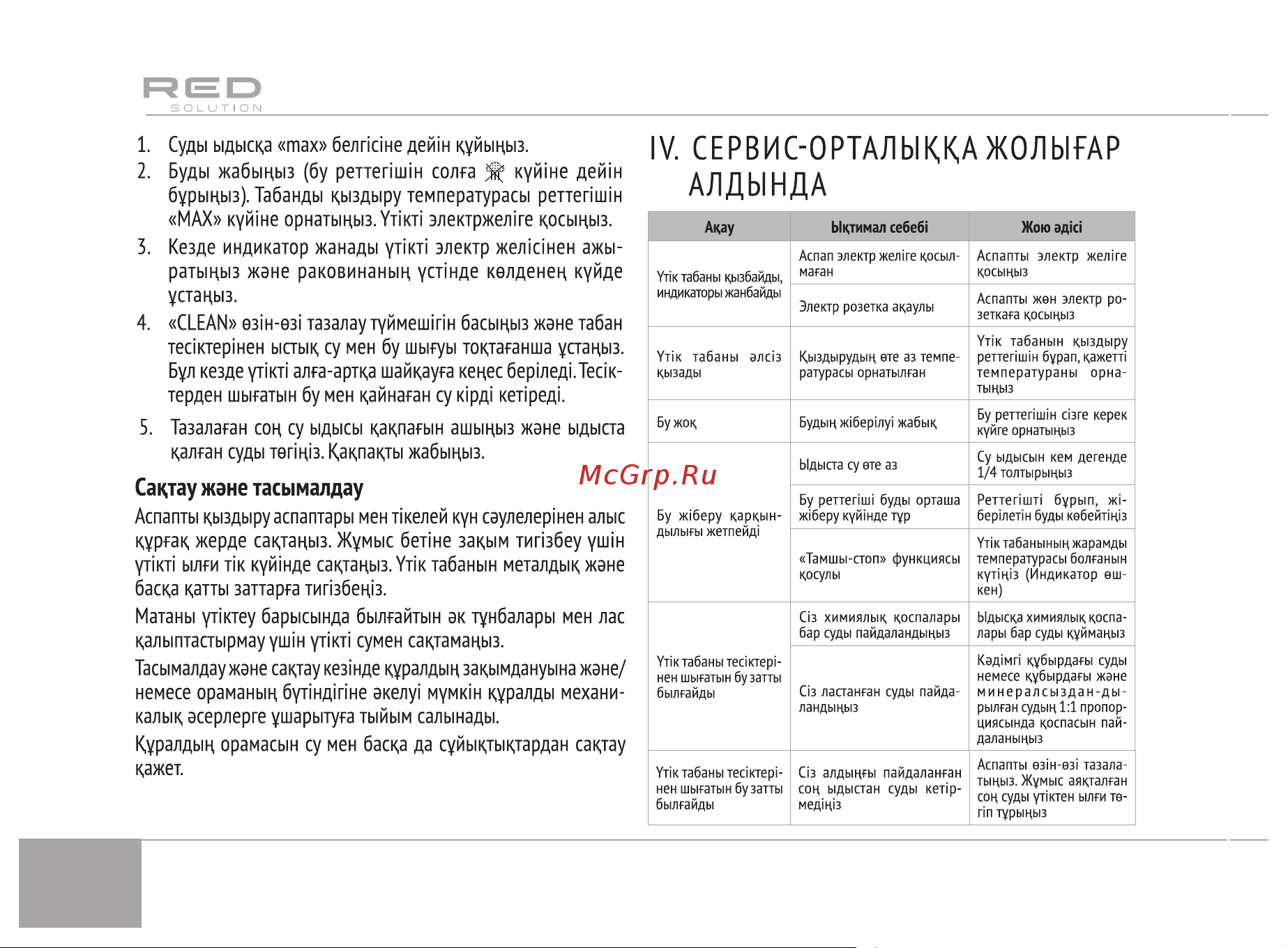 RED Solution RI-C283 Руководство по эксплуатации онлайн [22/28] 808157