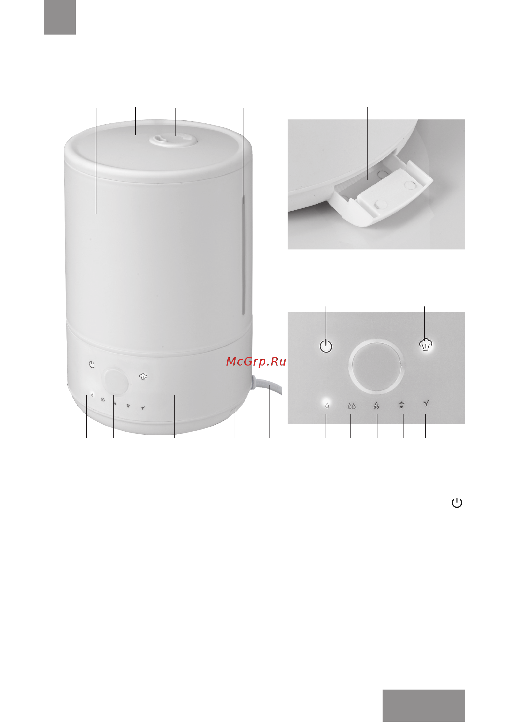 Galaxy Line GL8011 [7/0] Функциональные элементы электроприбора