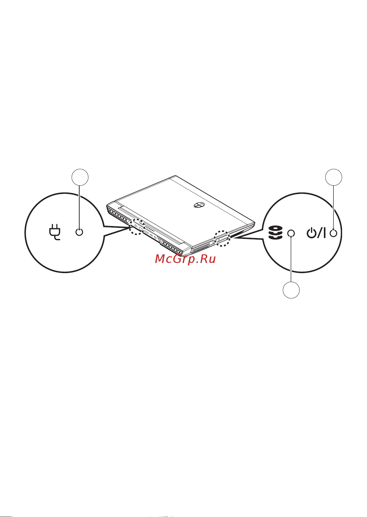Thunderobot Zero G3 Pro 7 JT009U00BRU [16/43] Индикаторы состояния