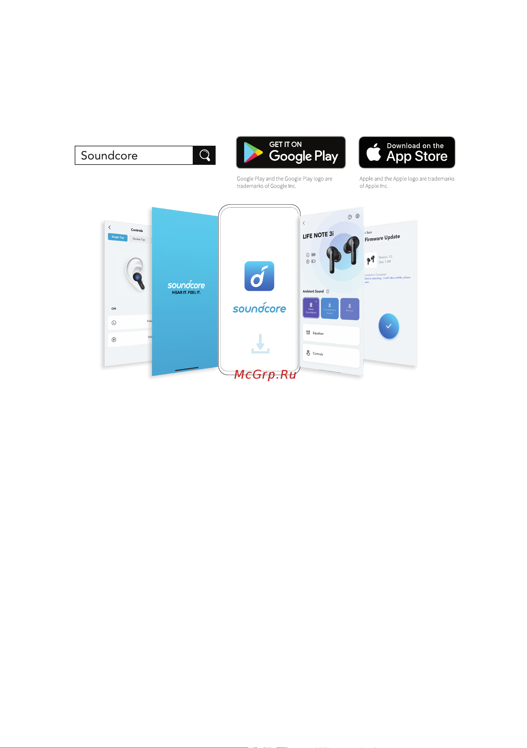 Anker SOUNDCORE Note 3i A3983 white [46/132] Soundcore app