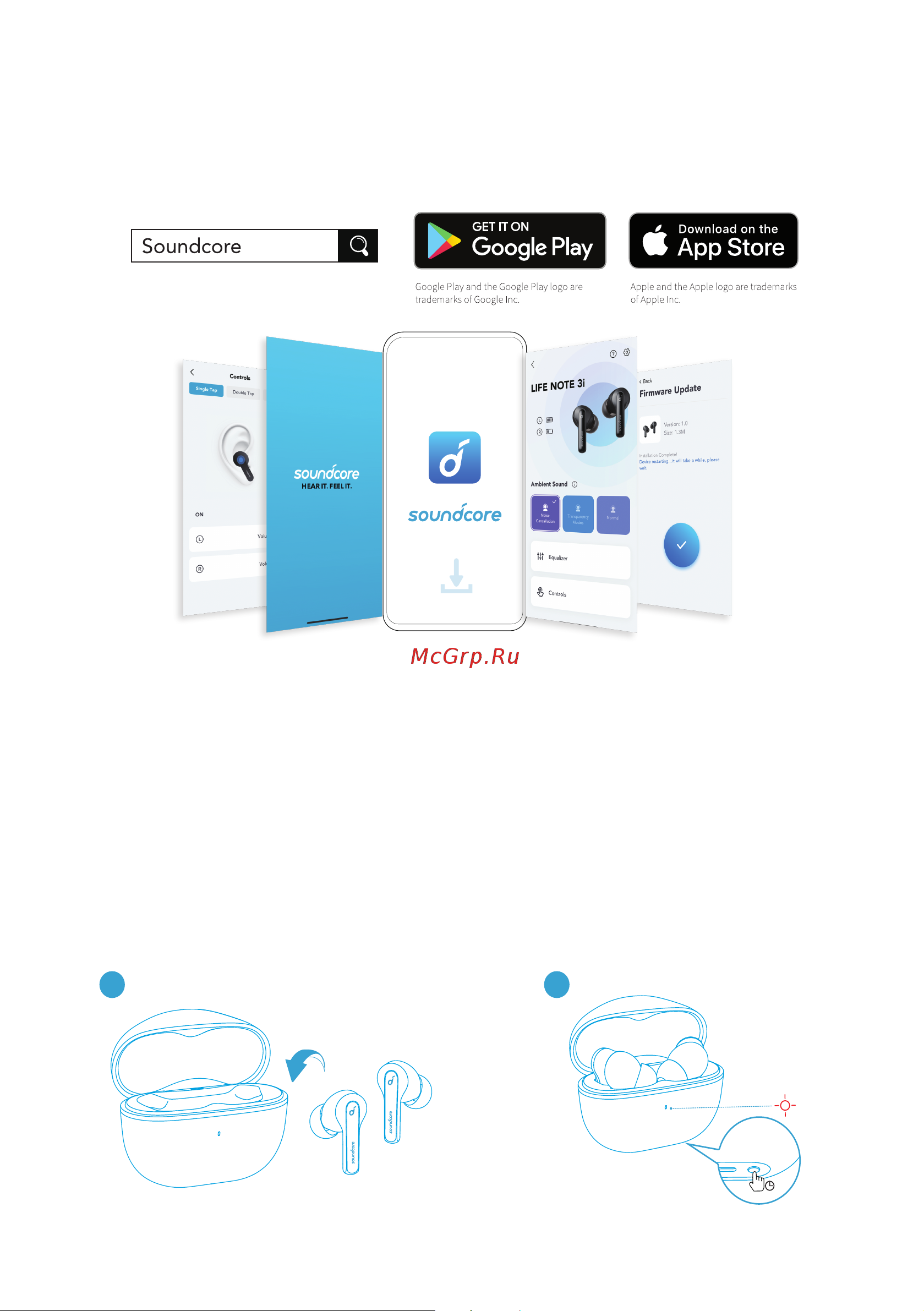 Anker SOUNDCORE Note 3i A3983 white [96/132] Soundcore app