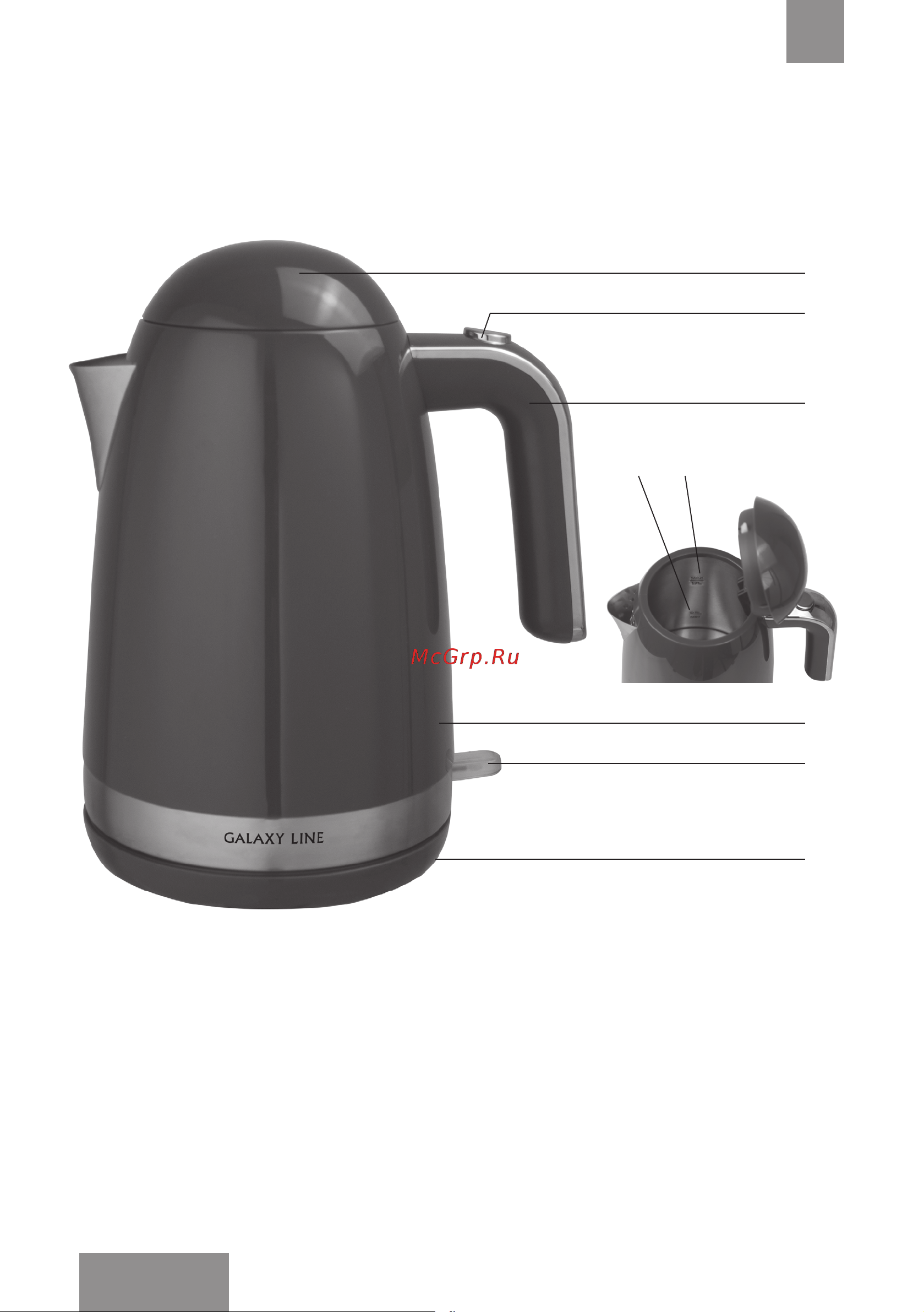 Galaxy Line GL0332 [8/25] Функциональные элементы электроприбора