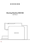 Morning Machine MM-730 Black Руководство по эксплуатации