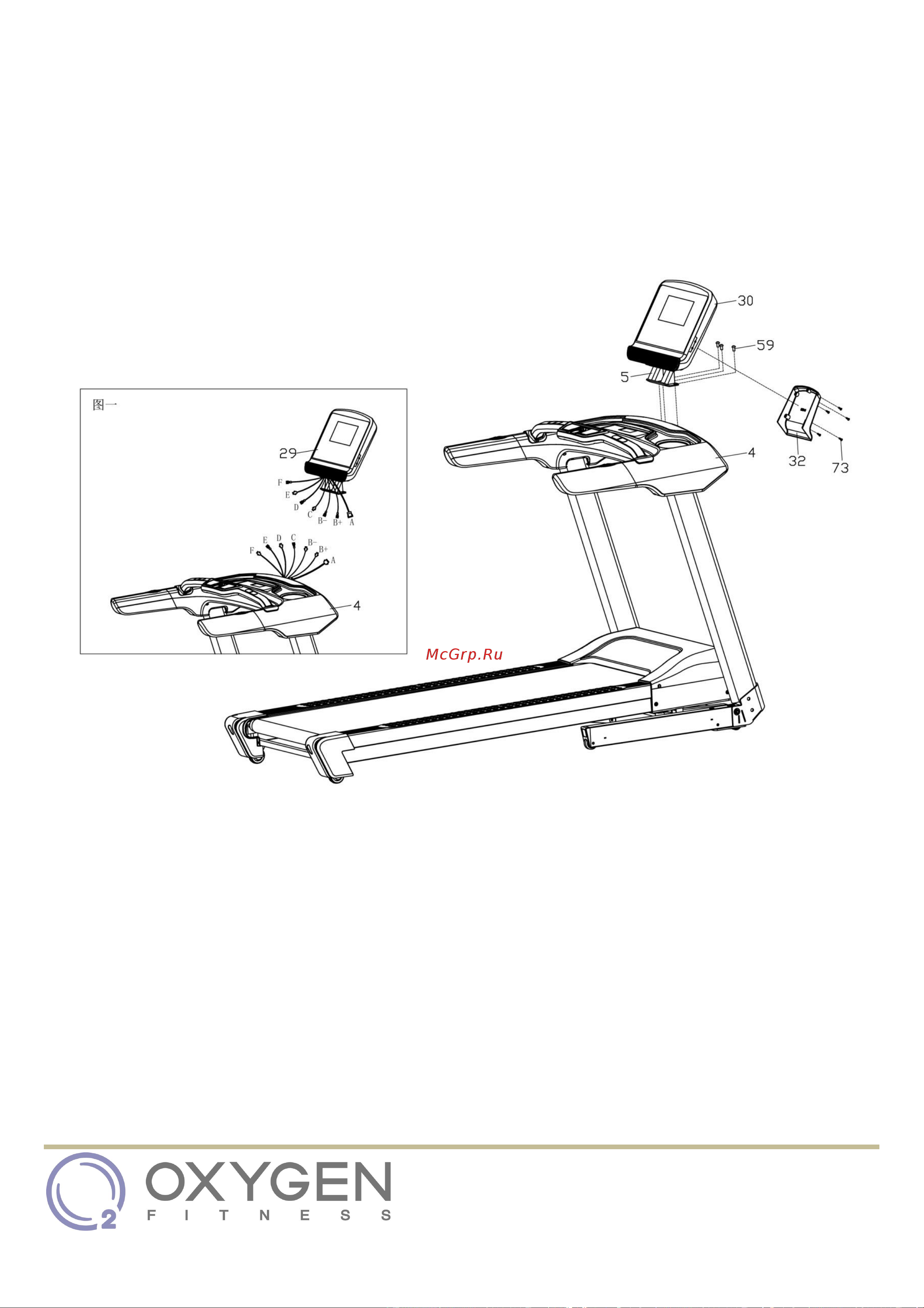 Oxygen Fitness NEWCLASSIC PLATINUM ACTFT Руководство по эксплуатации онлайн [20/38] 808383