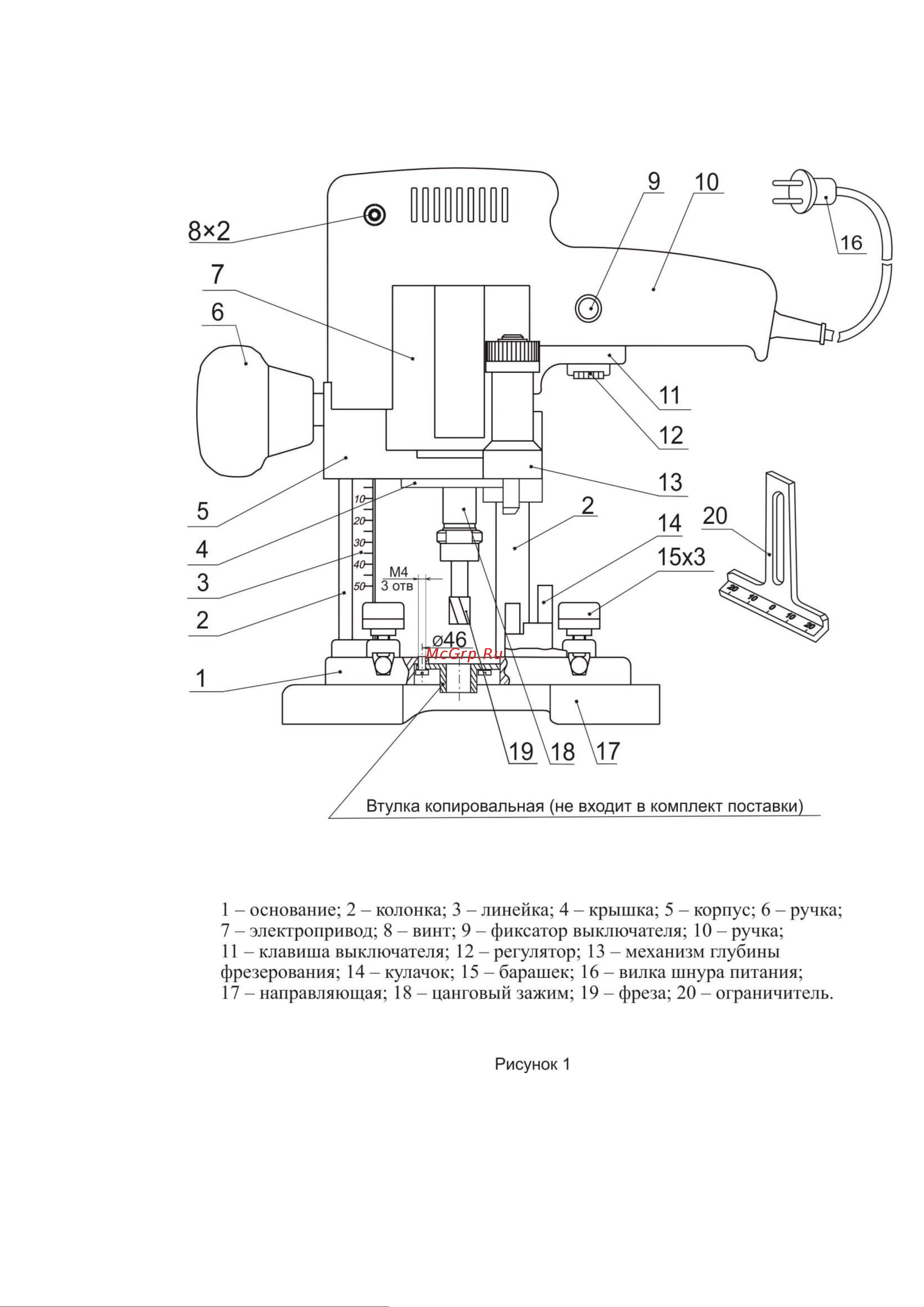 Фиолент МФ3-1100-Э Руководство по эксплуатации онлайн [5/13] 808410