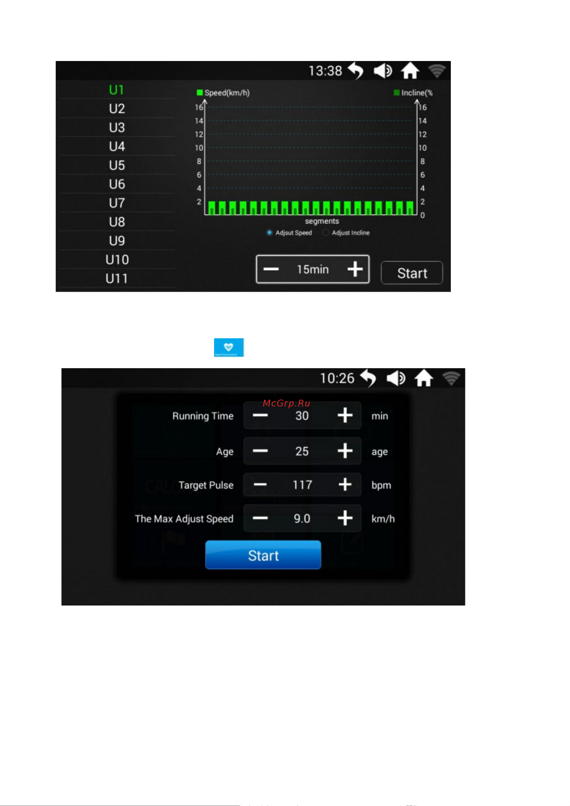 Oxygen Fitness NEWCLASSIC_AURUM_TFT Руководство по эксплуатации онлайн [34/41] 808481