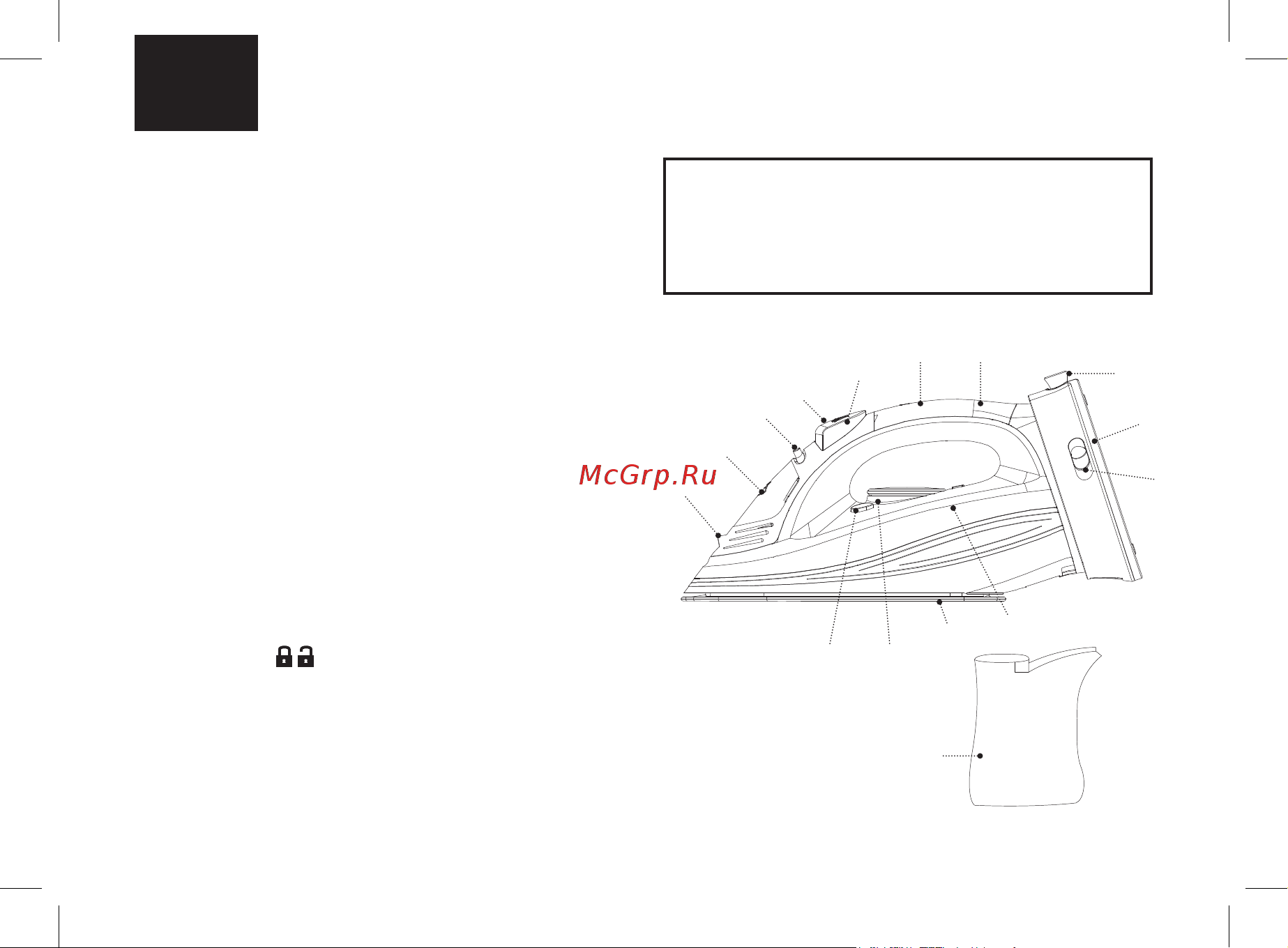 Brayer BR4010 [12/44] Bügeleisen br4010