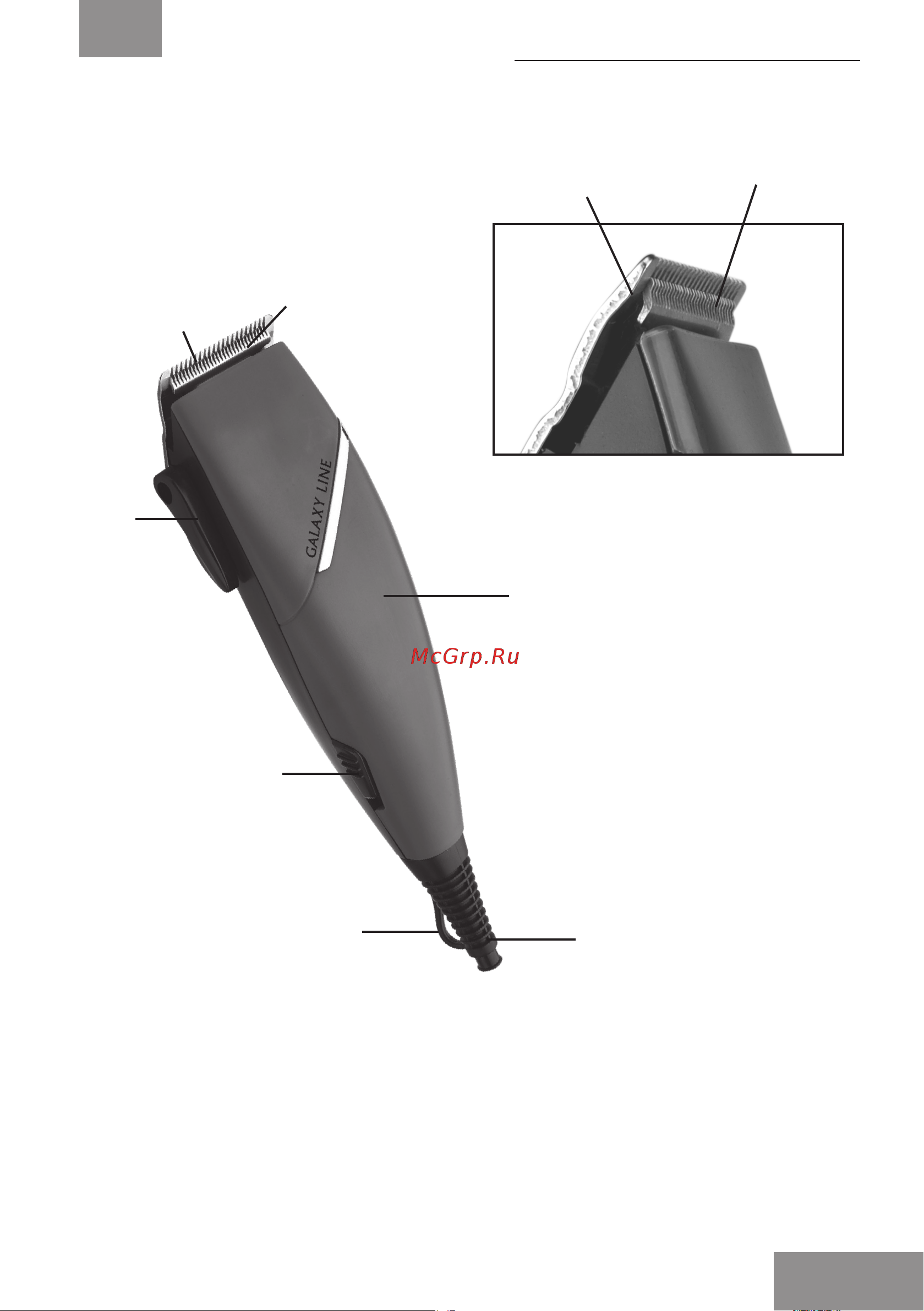 Galaxy Line GL4102 [3/22] Функциональные элементы электроприбора