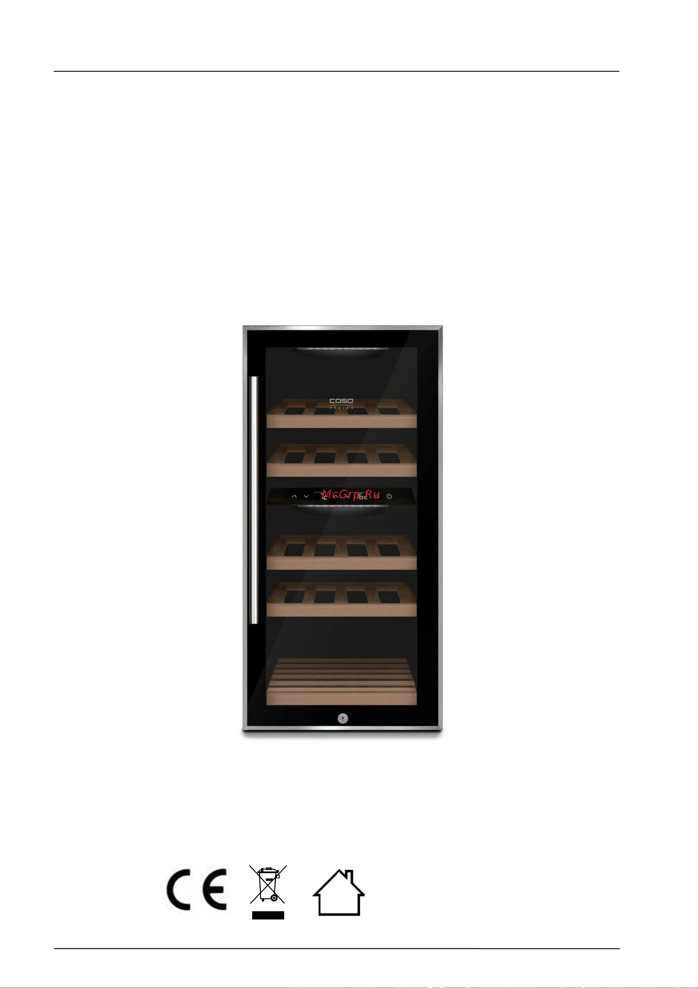 Caso WineComfort 24 черный [40/128] Mode d emploi original