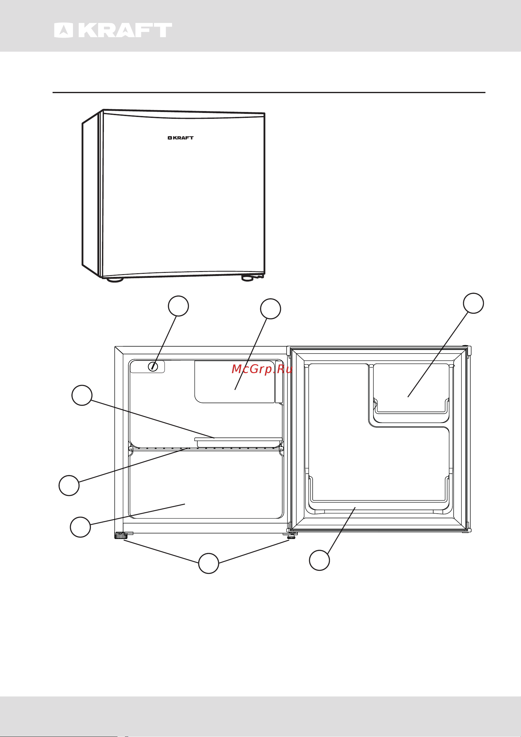 KRAFT KR-55W [26/56] Device description