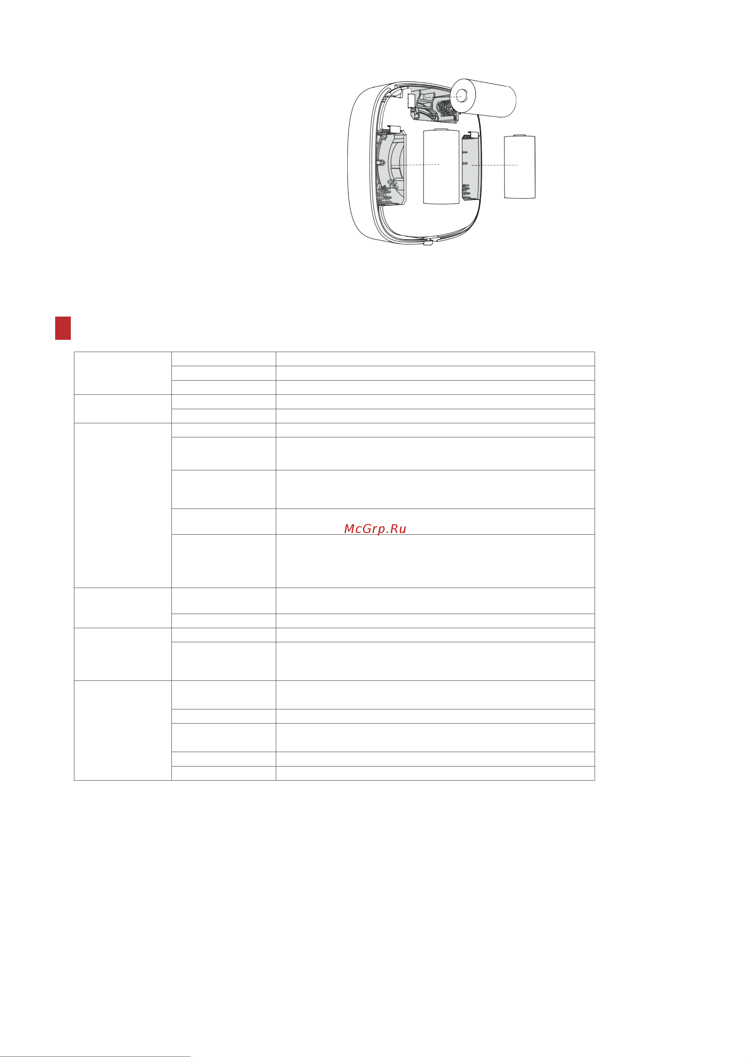 Hikvision DS-PS1-I-WE Red Indicator [4/4] Замена батарей