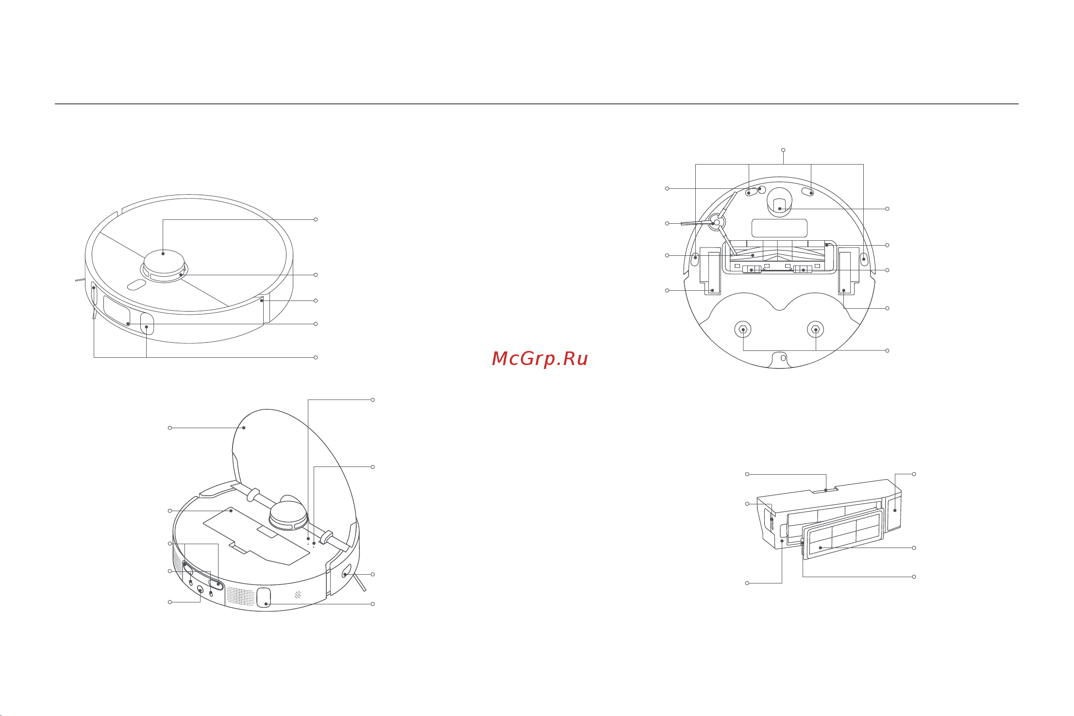 Xiaomi Robot Vacuum X10+ EU [173/375] Temizlik robotu ve sensörler