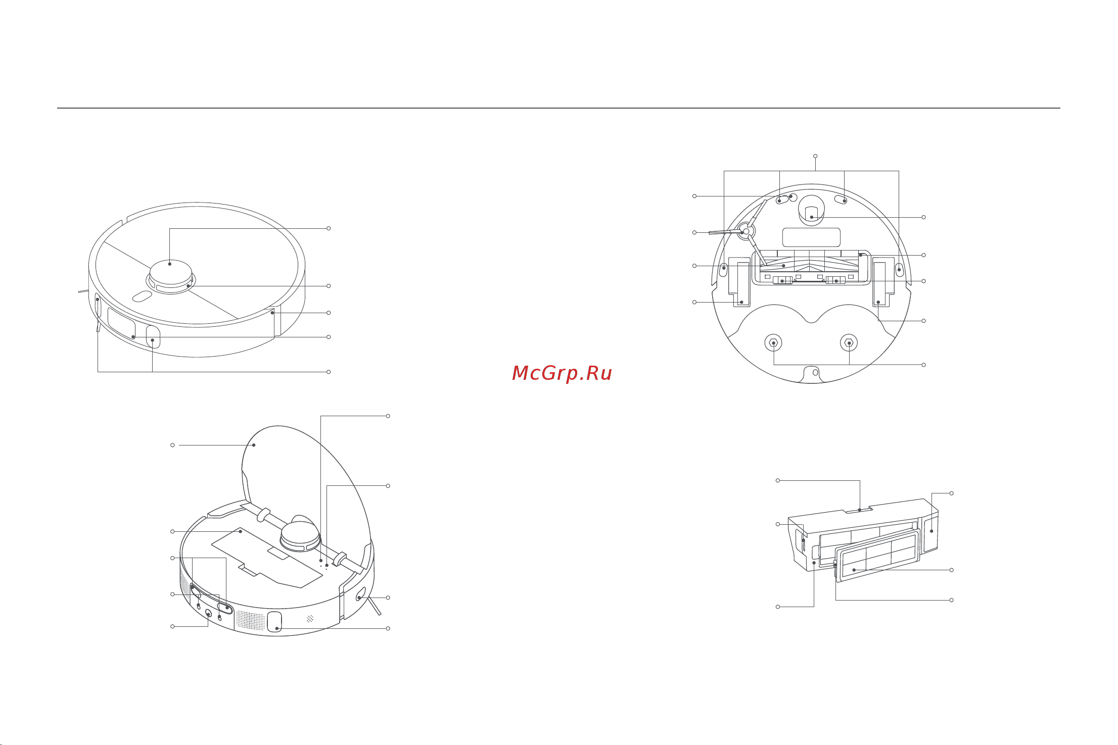 Xiaomi Robot Vacuum X10+ EU [265/375] Робот пилосос і датчики