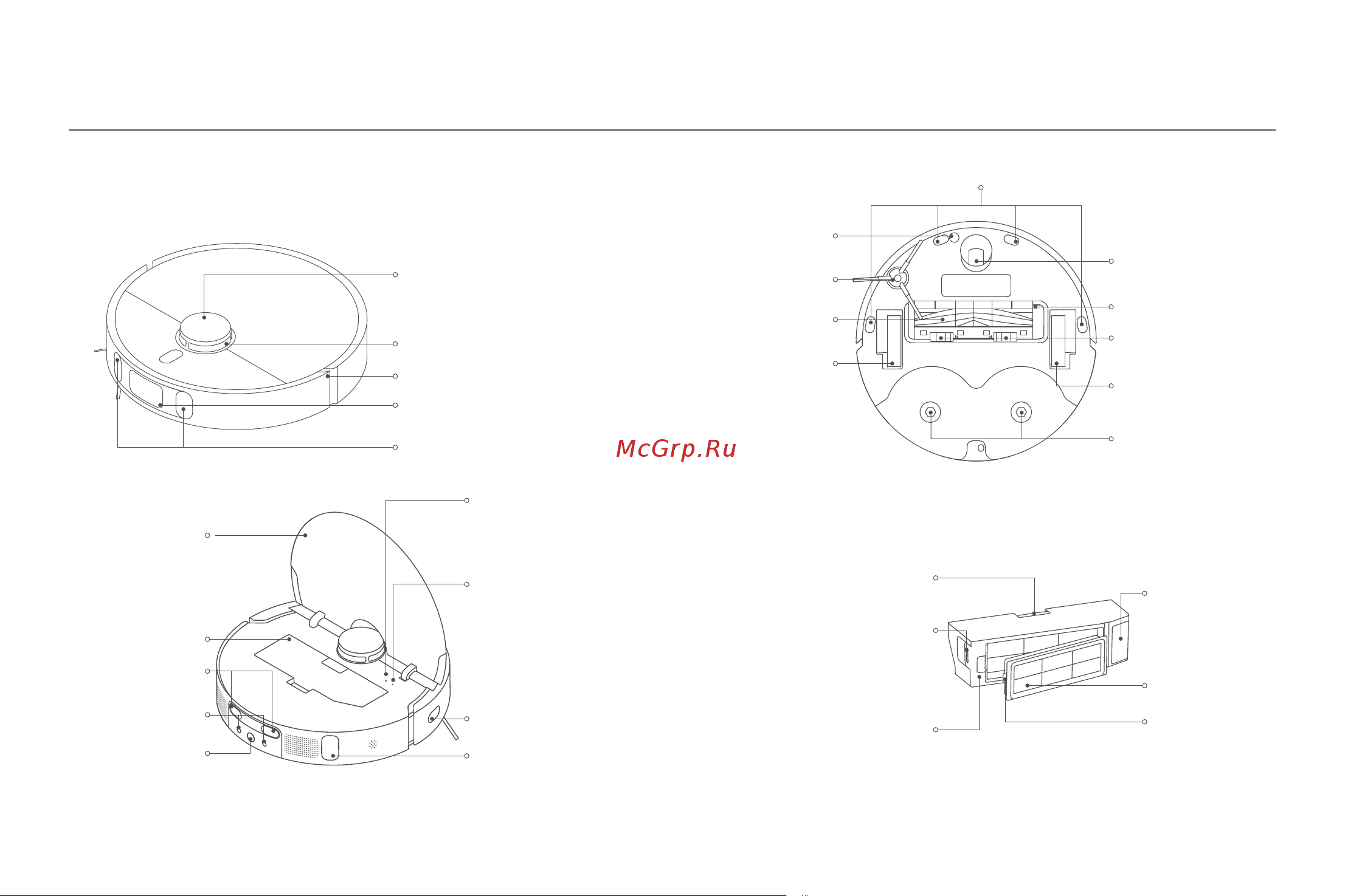 Xiaomi Robot Vacuum X10+ EU [288/375] Robotický vysavač a senzory