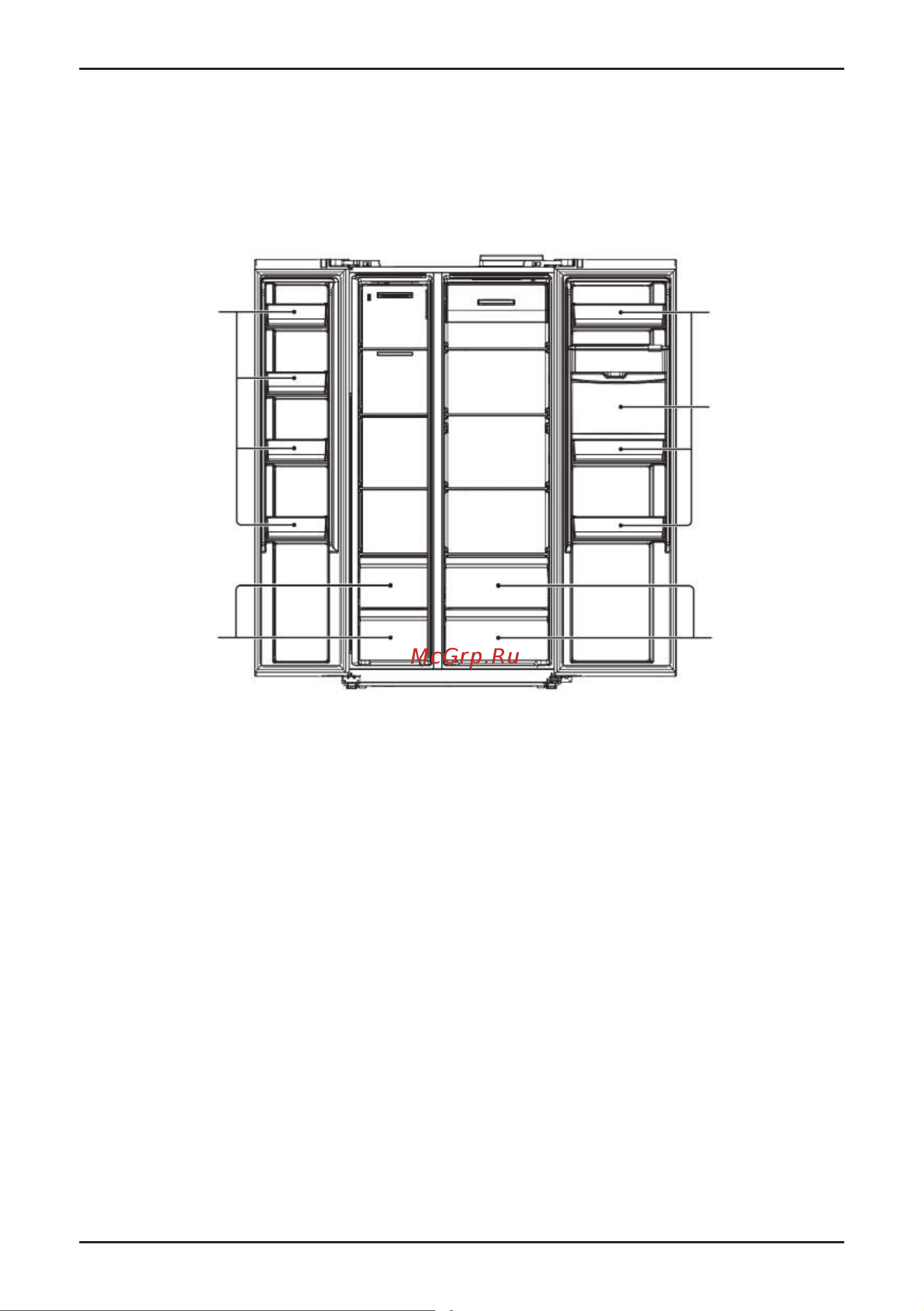 Korting KNFS 95780 W XN [9/26] Морозильная камера холодильная камера