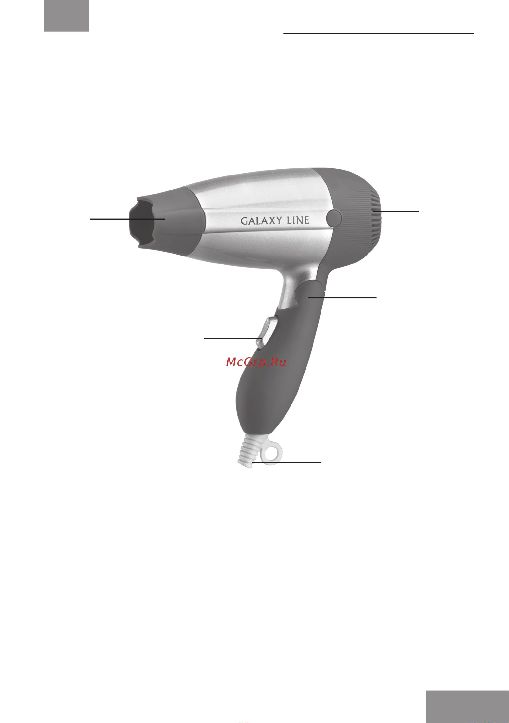Galaxy Line GL4301 [3/18] Функциональные элементы электроприбора