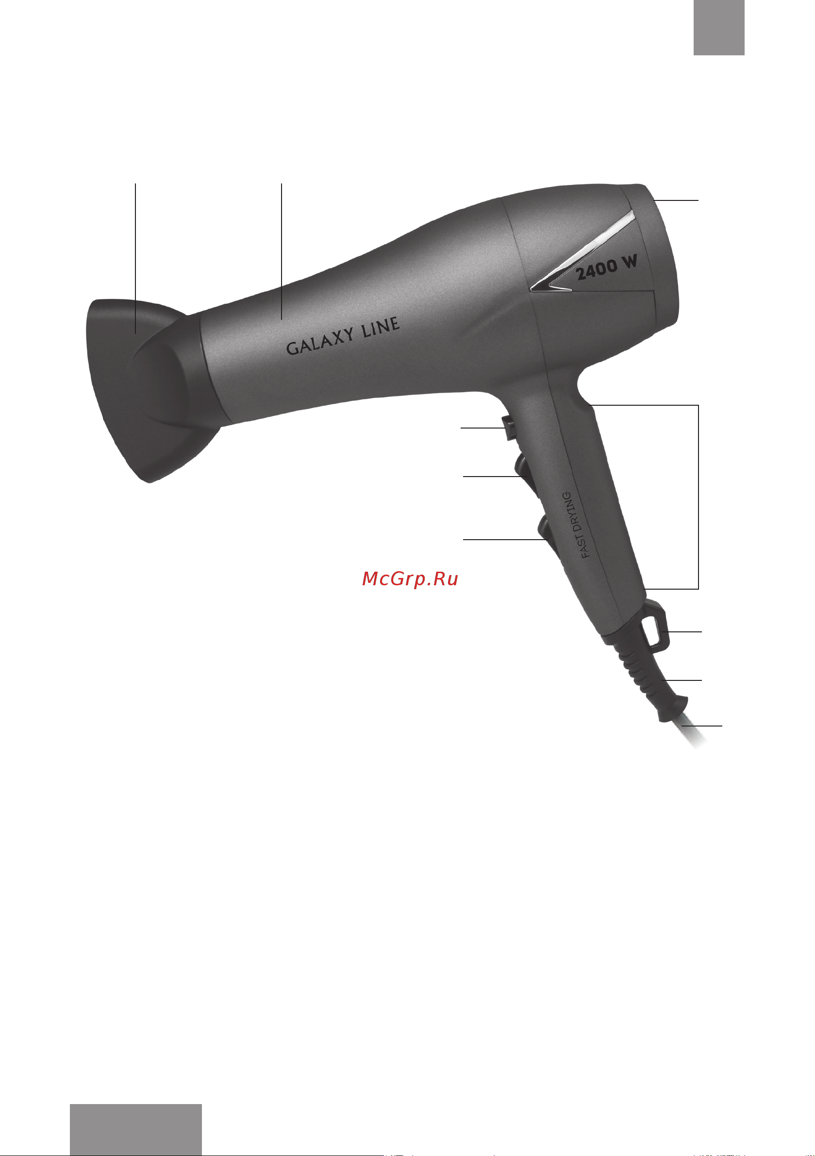 Galaxy Line GL4341 [16/23] Электр құралының атқарымдық элементтерi