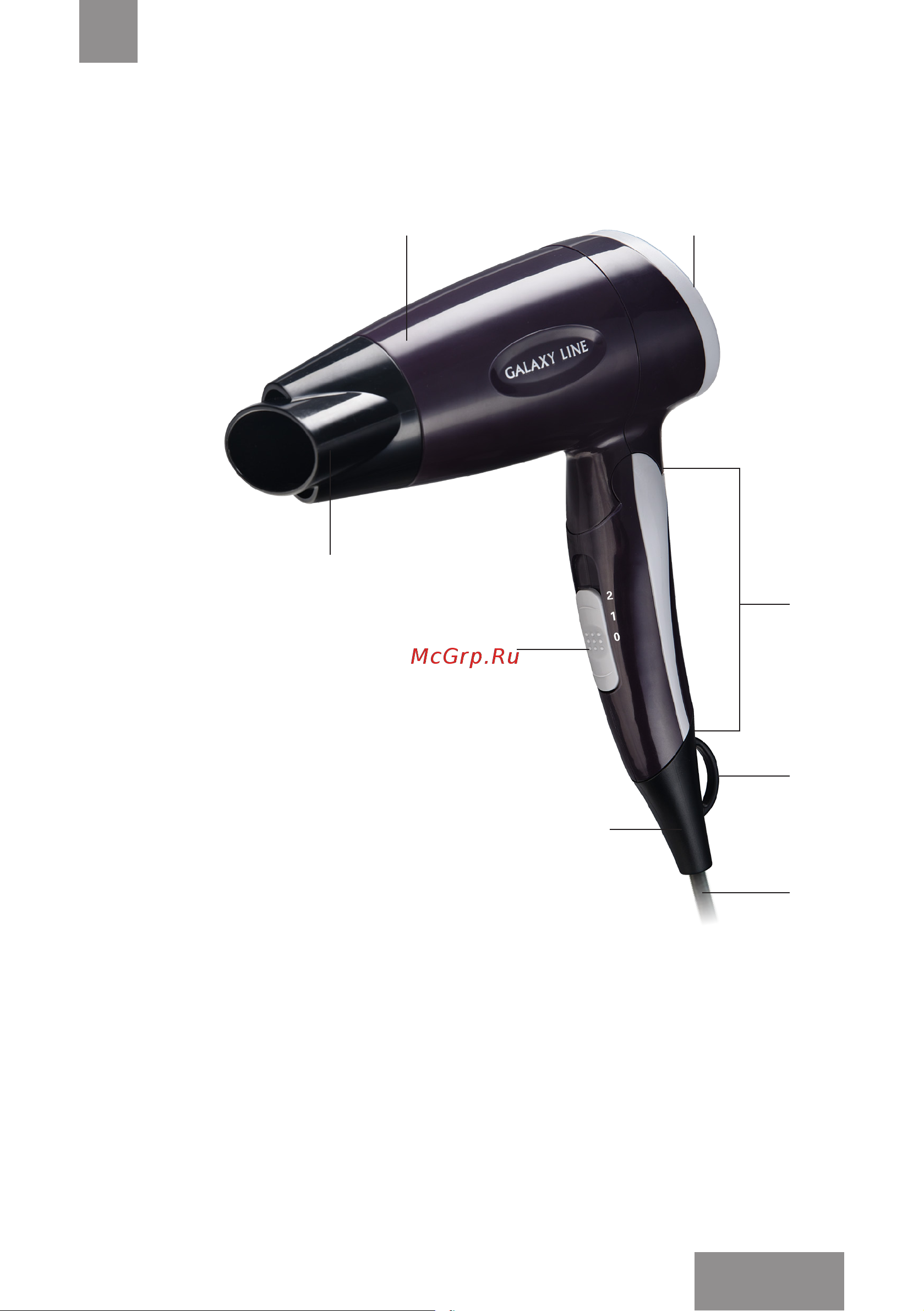 Galaxy Line GL4338 [7/21] Функциональные элементы электроприбора