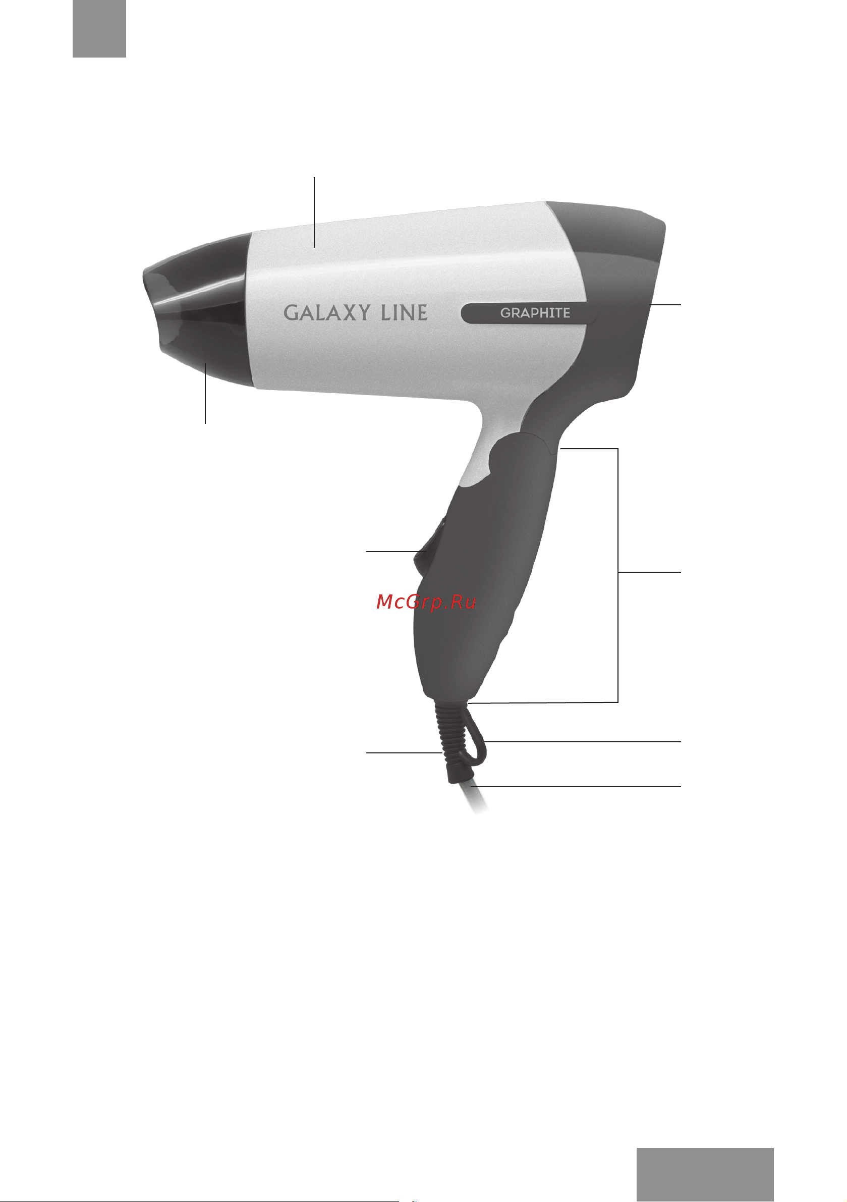 Galaxy Line GL4344 [7/21] Функциональные элементы электроприбора