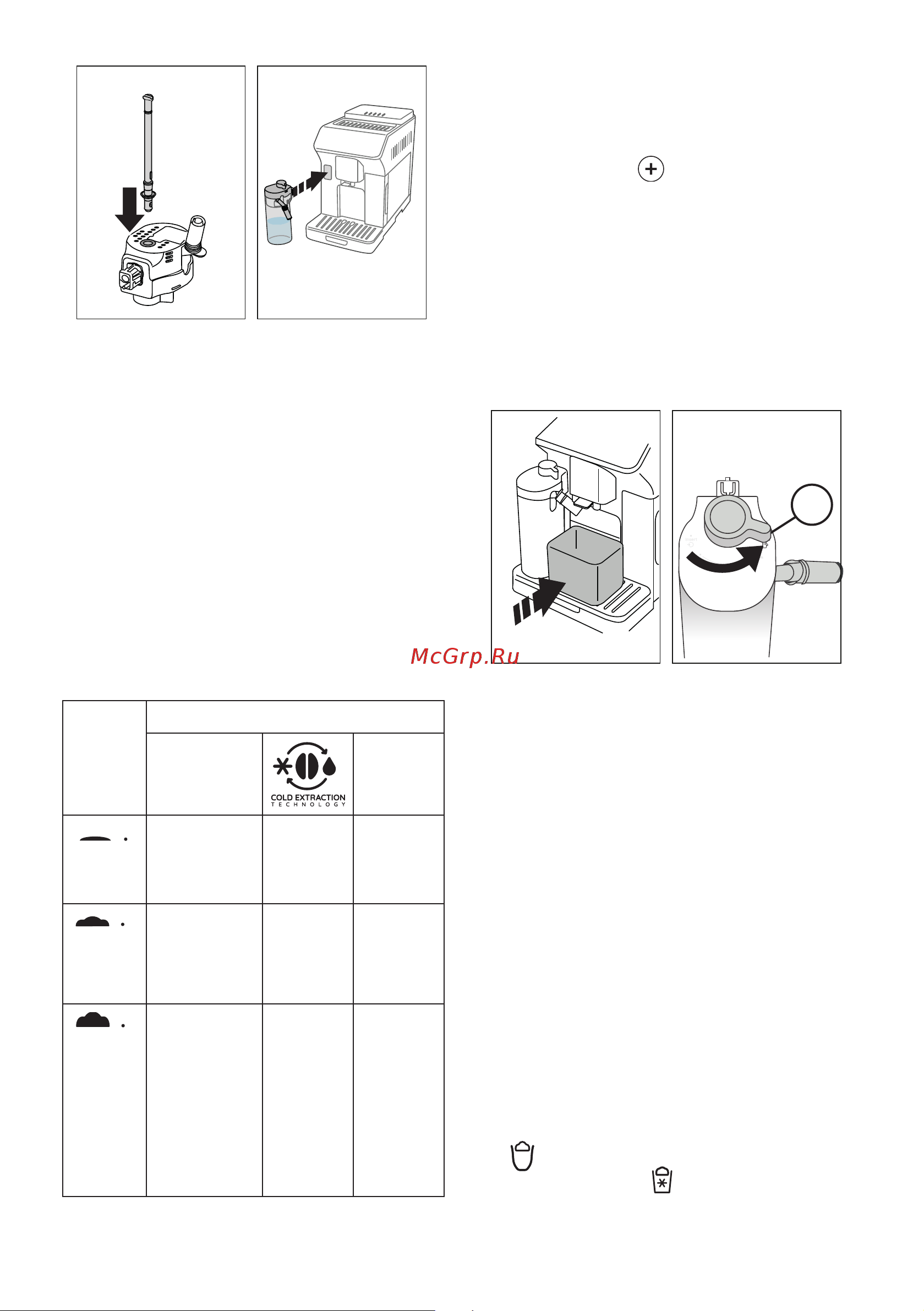 Delonghi ECAM450.86.T [134/152] Regulácia množstva peny