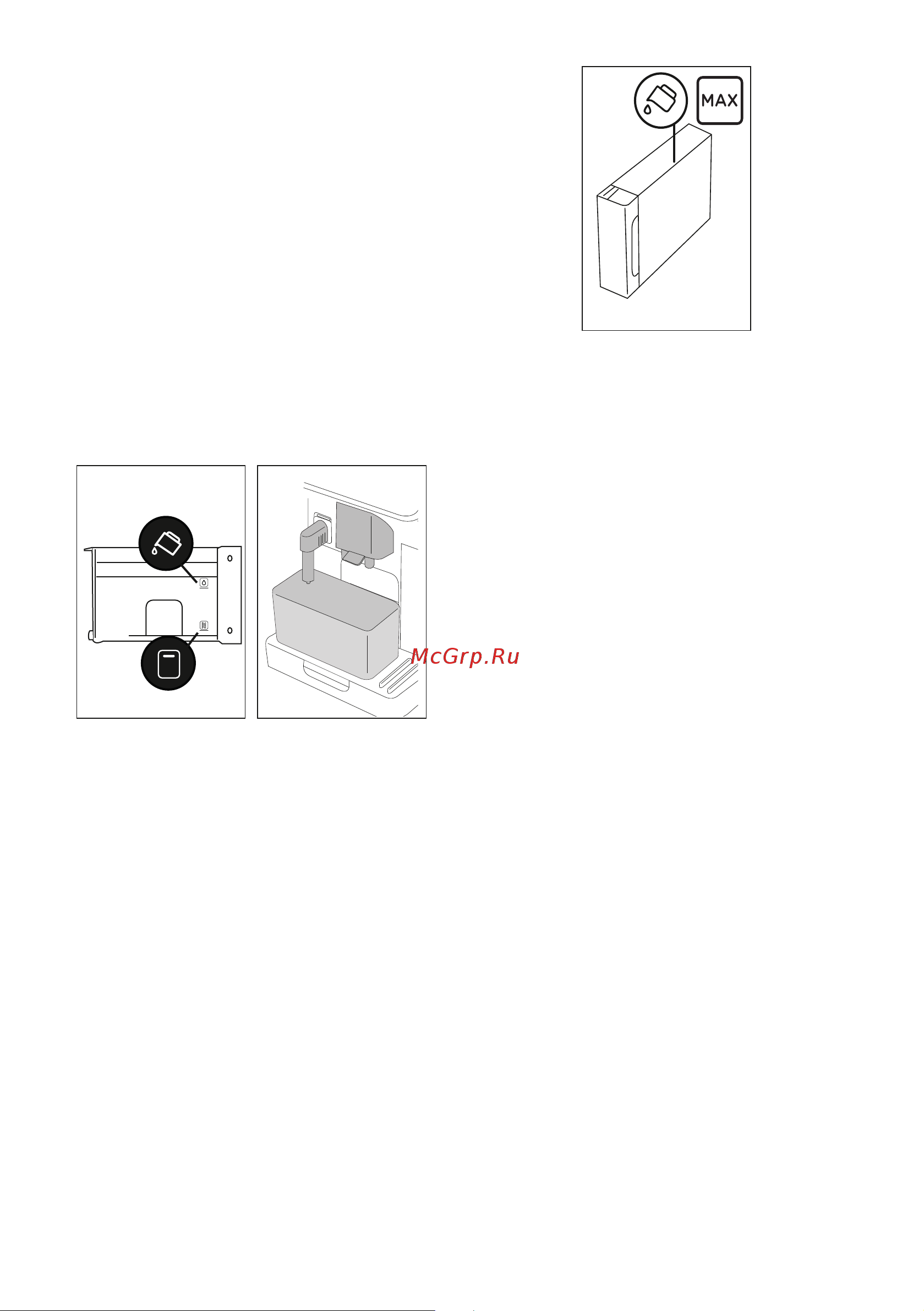 Delonghi ECAM450.86.T [141/152] Znovu umiestnite prázdnu nádobu použitú na zber od